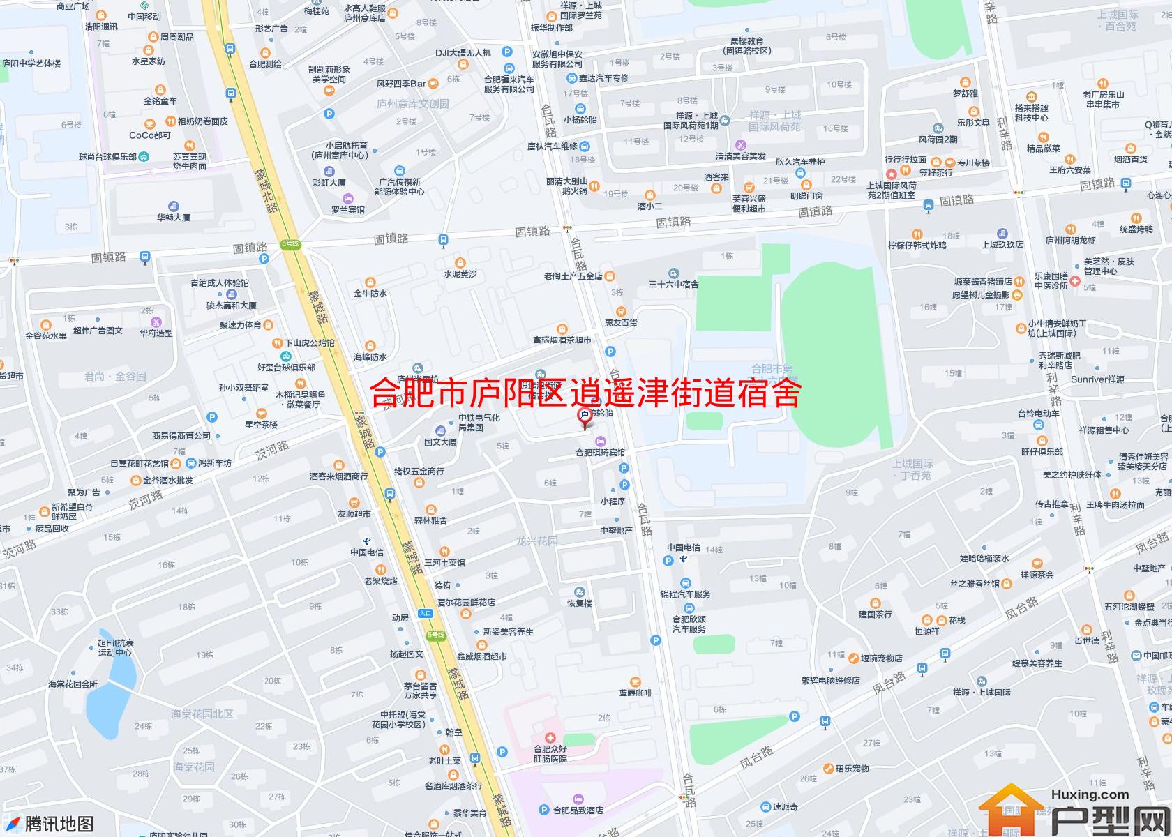 庐阳区逍遥津街道宿舍楼小区 - 户型网