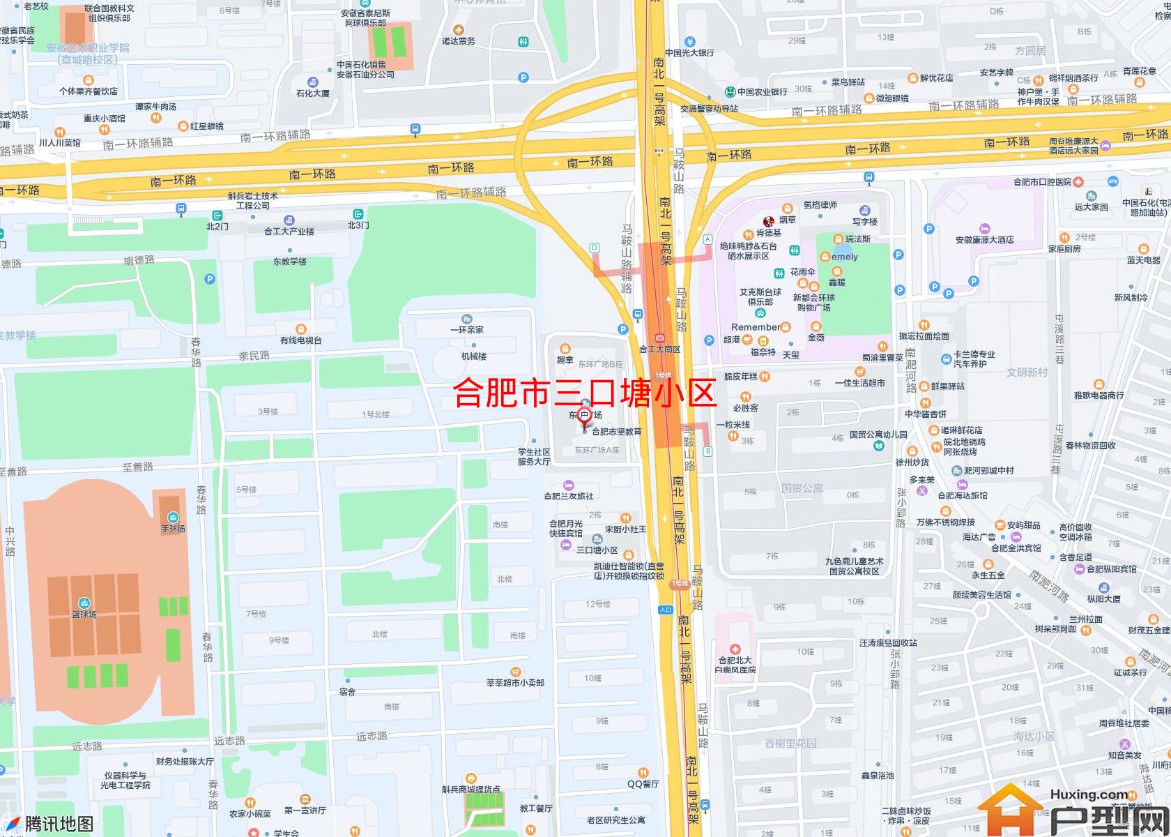三口塘小区小区 - 户型网