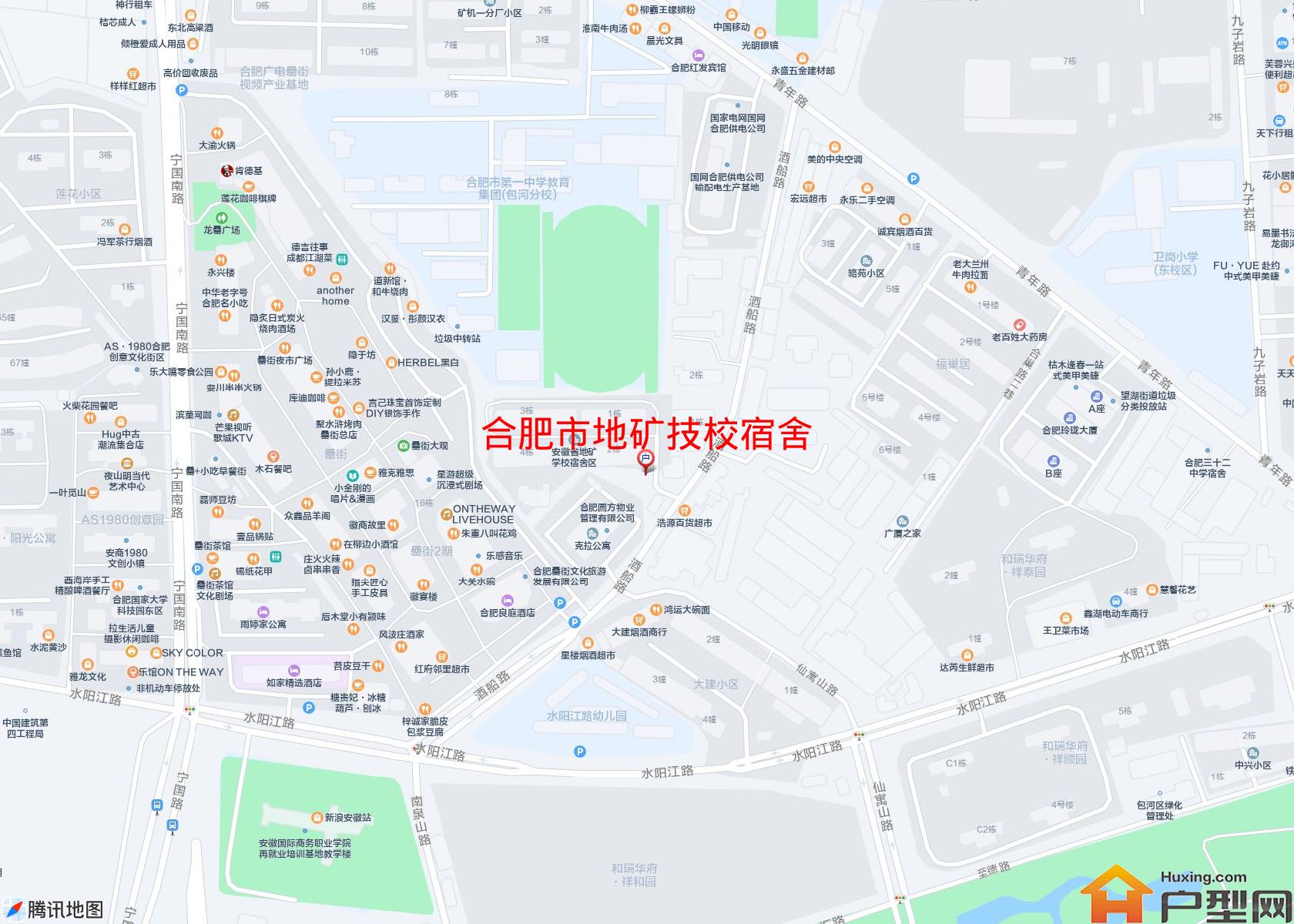 地矿技校宿舍小区 - 户型网