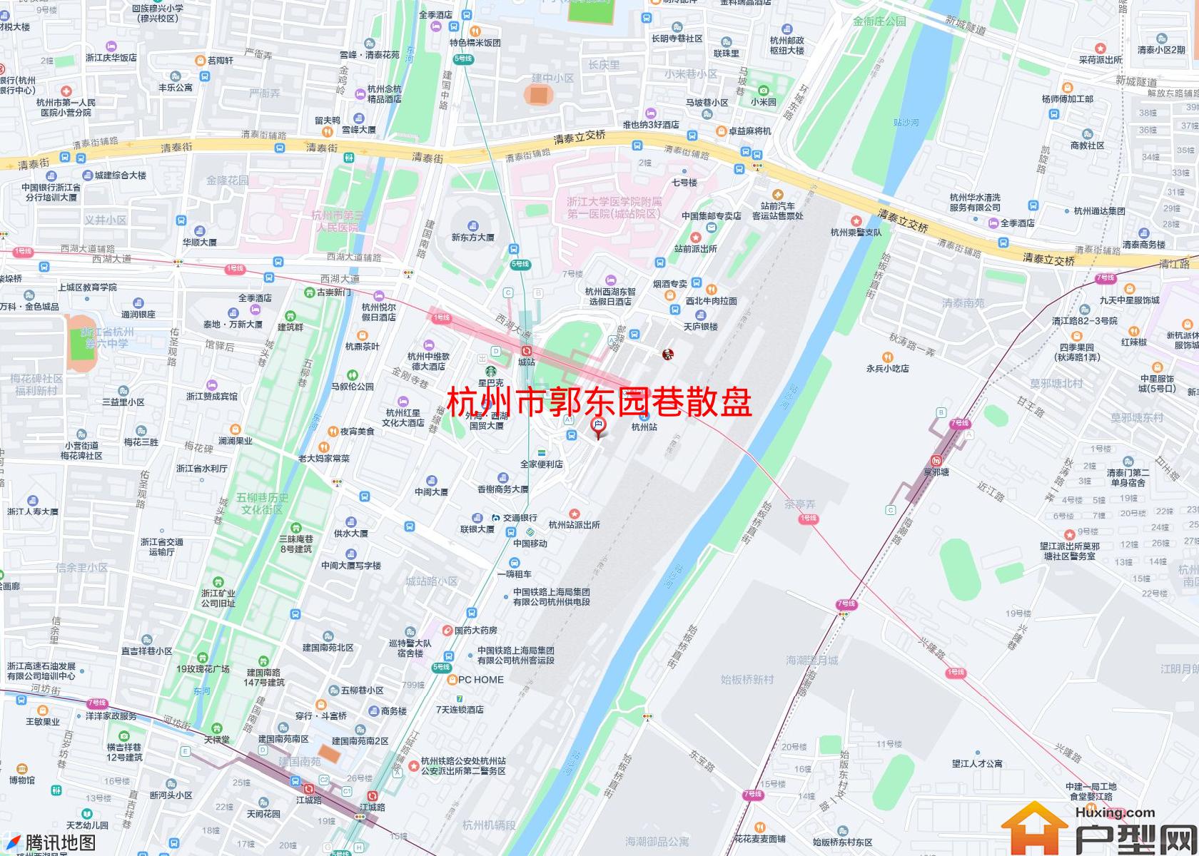 郭东园巷散盘小区 - 户型网