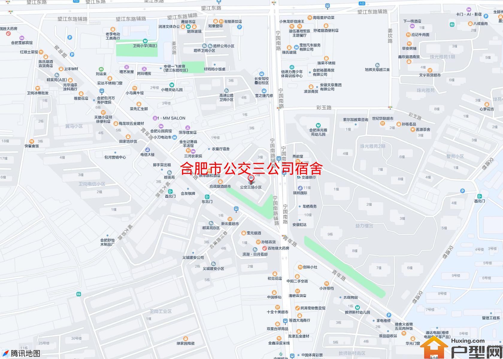 公交三公司宿舍小区 - 户型网