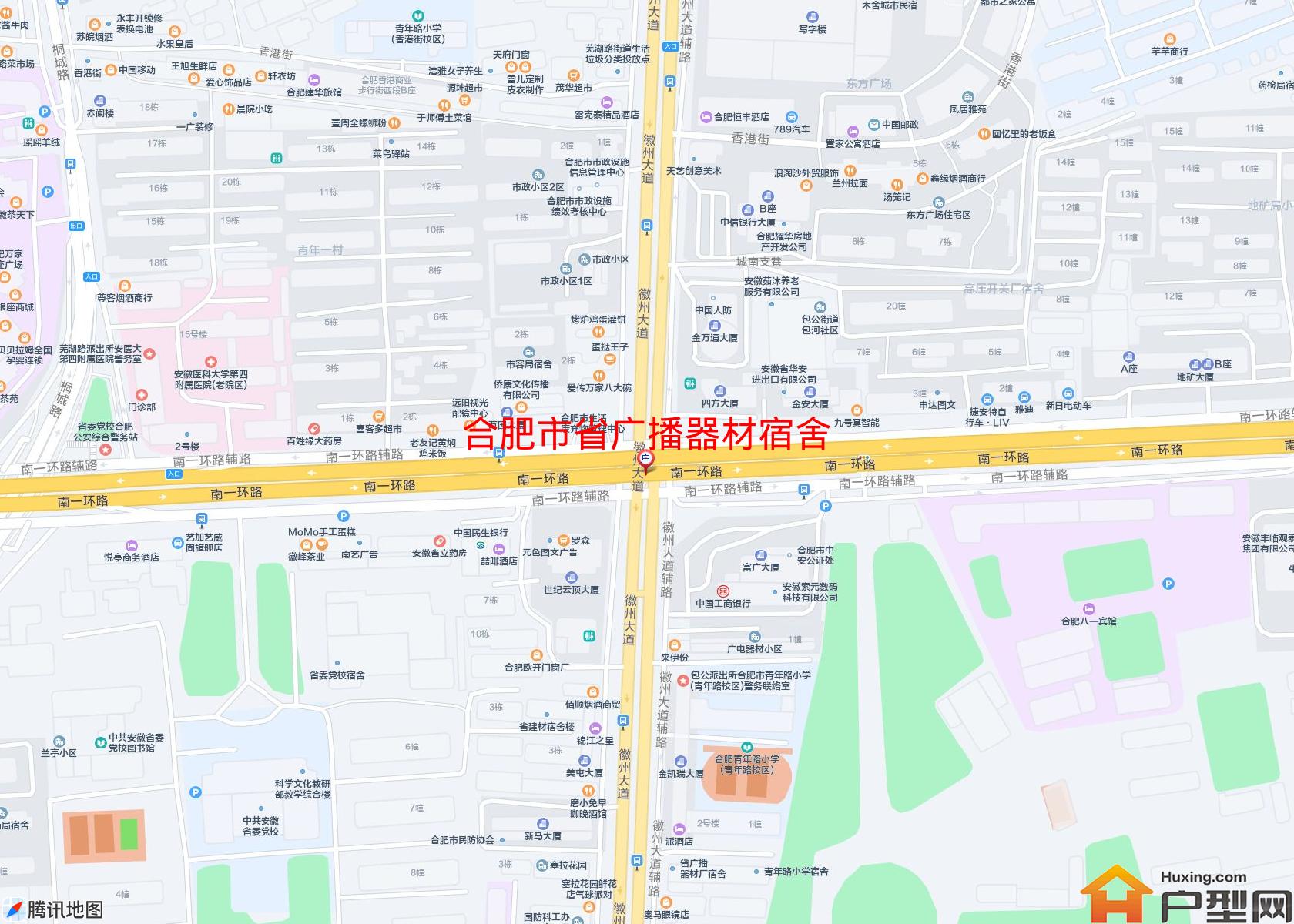 省广播器材宿舍小区 - 户型网