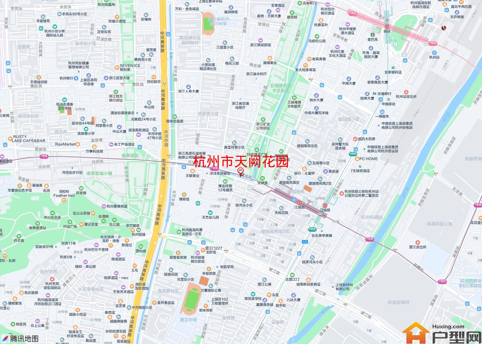 天阙花园小区 - 户型网