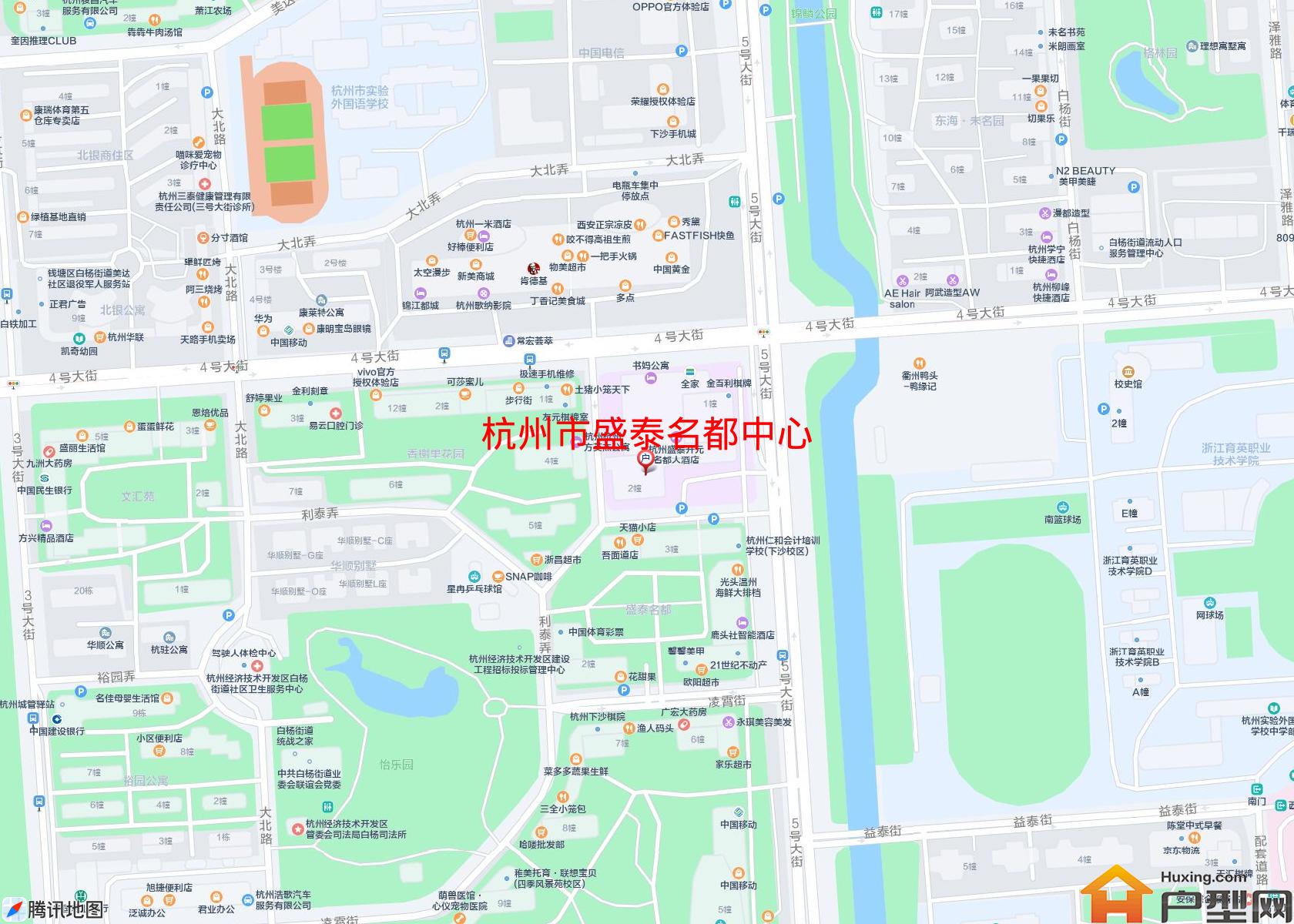 盛泰名都中心小区 - 户型网