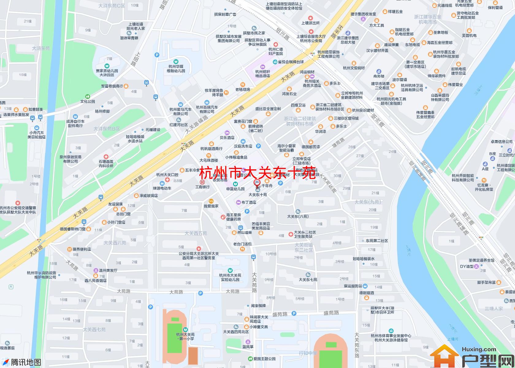 大关东十苑小区 - 户型网
