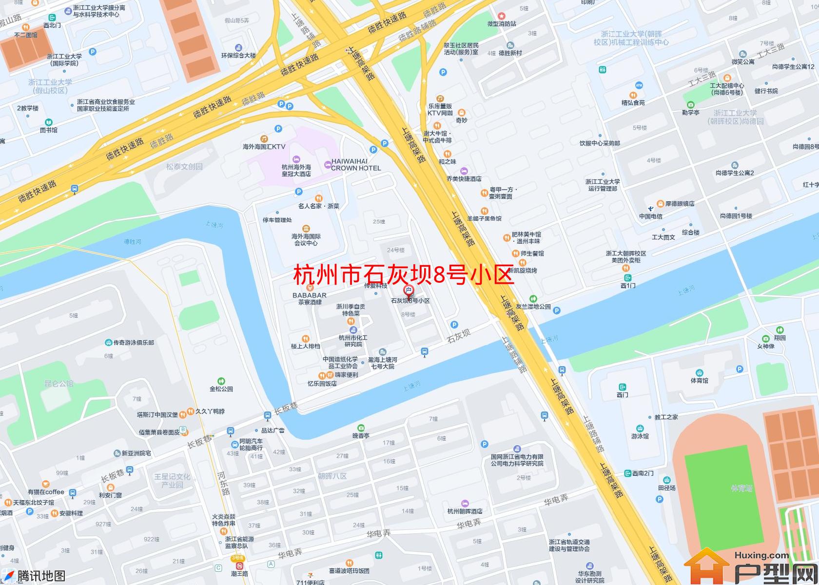 石灰坝8号小区小区 - 户型网