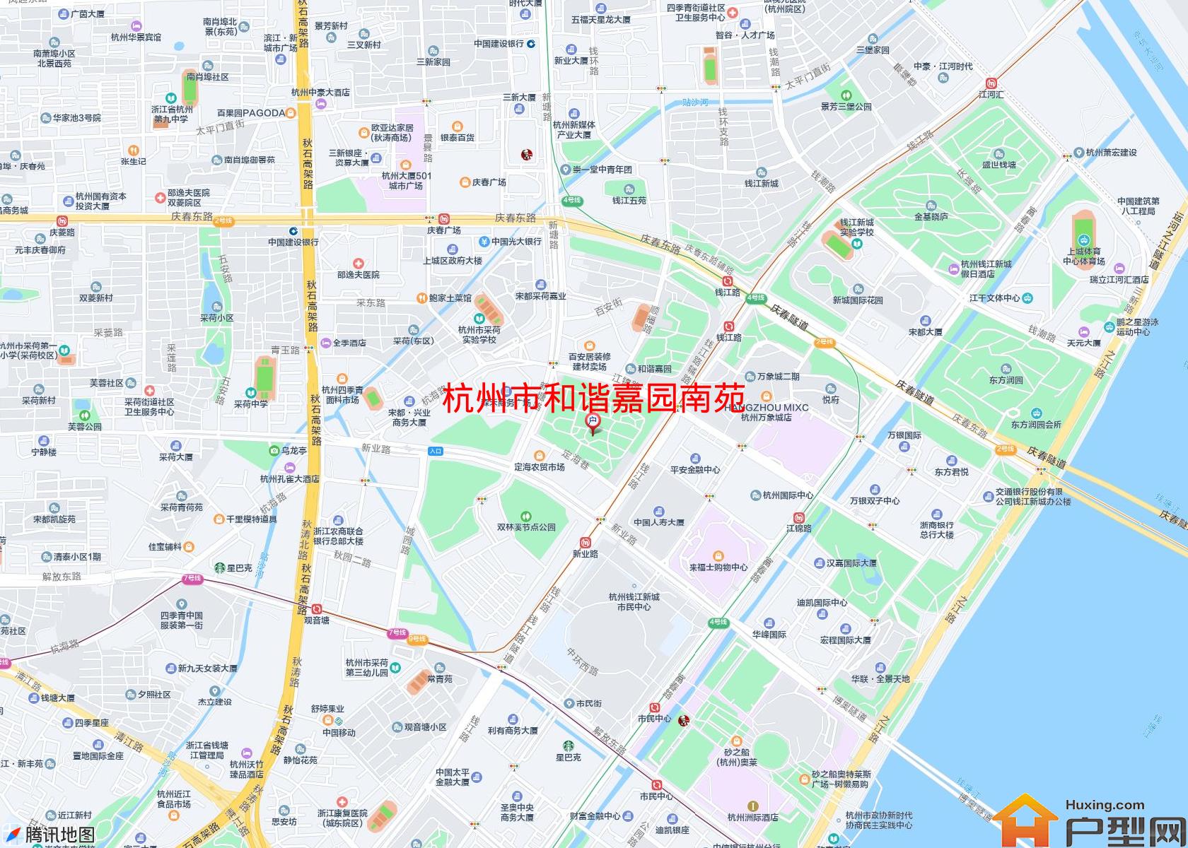 和谐嘉园南苑小区 - 户型网