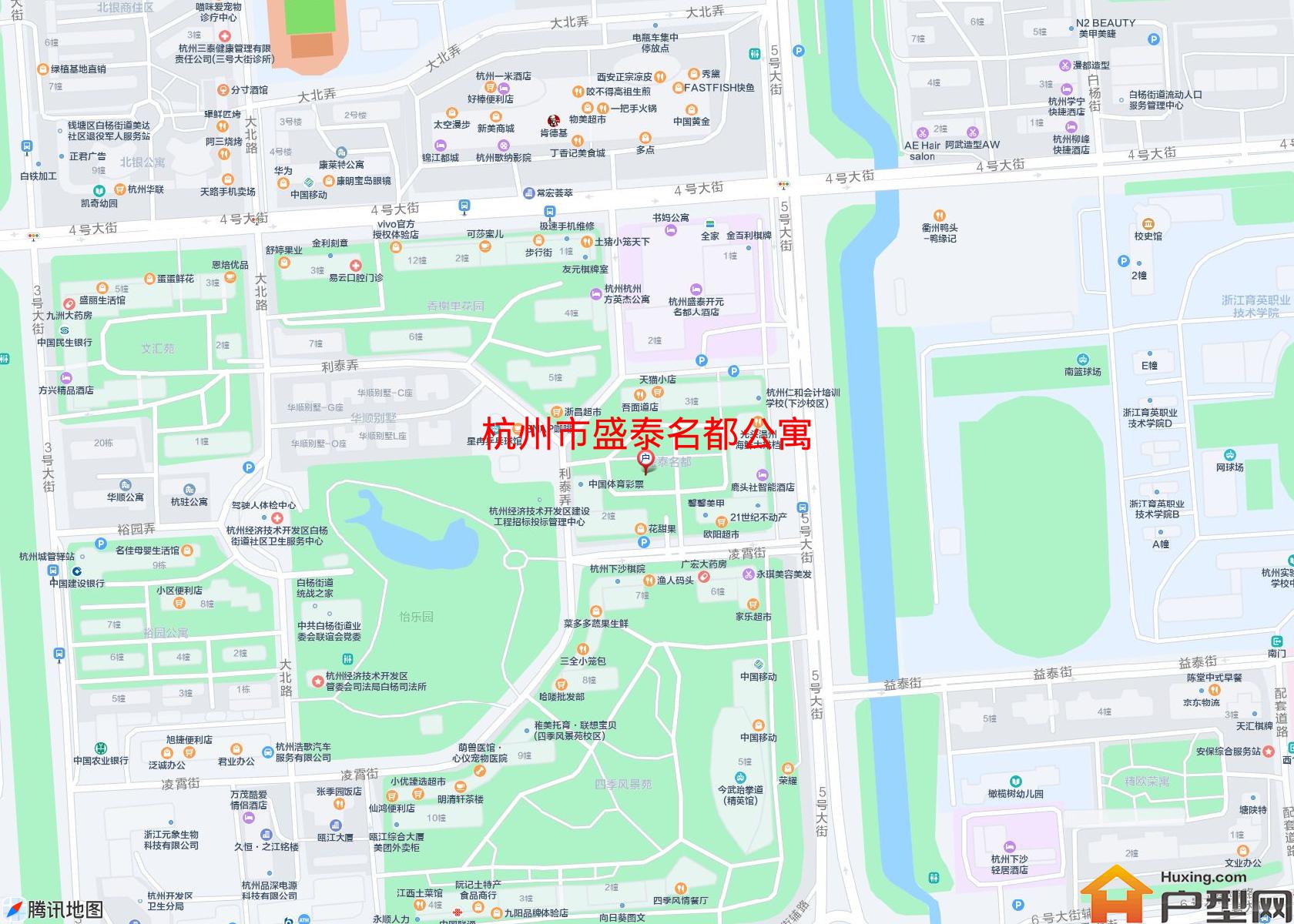 盛泰名都公寓小区 - 户型网