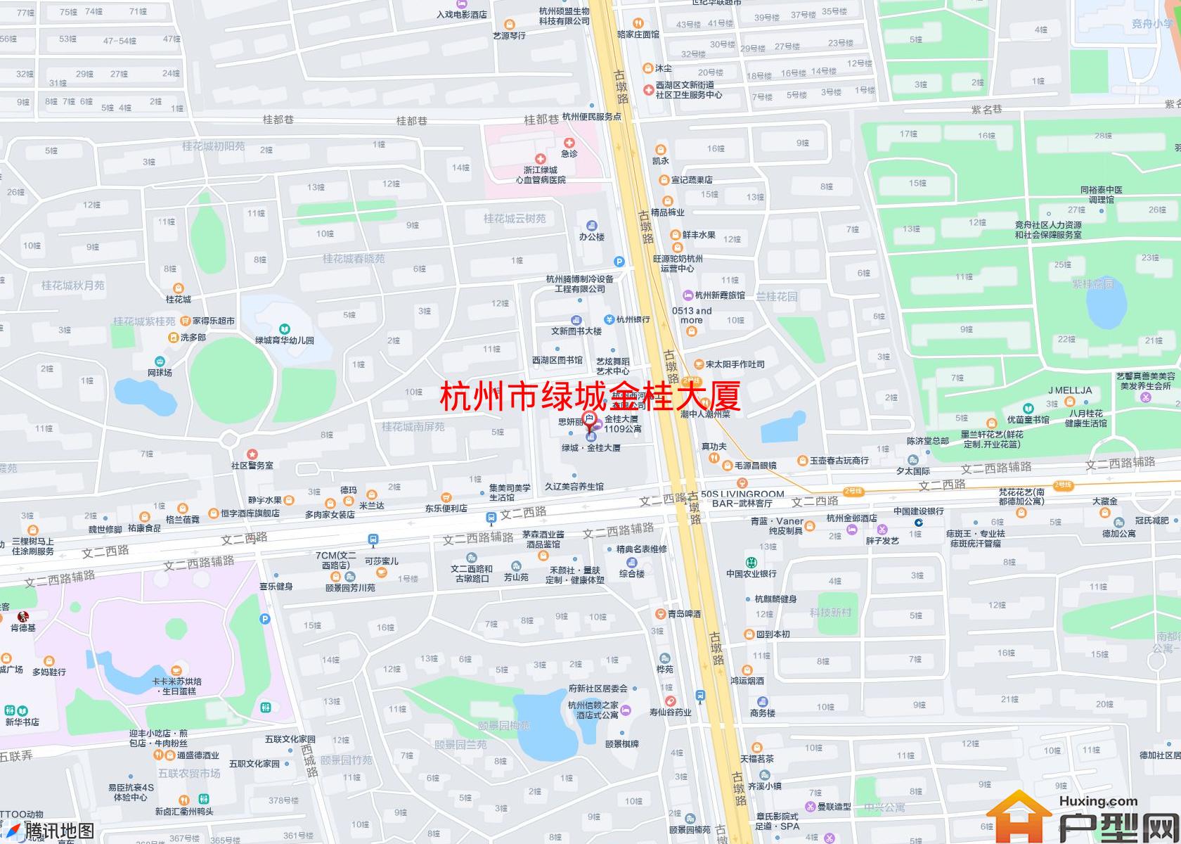 绿城金桂大厦小区 - 户型网