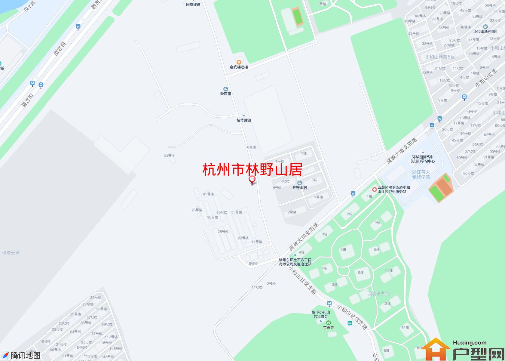 林野山居小区 - 户型网