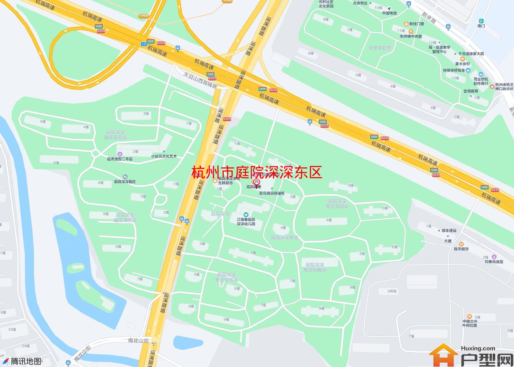 庭院深深东区小区 - 户型网