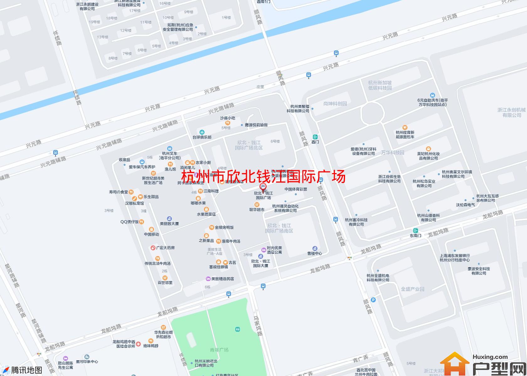 欣北钱江国际广场小区 - 户型网