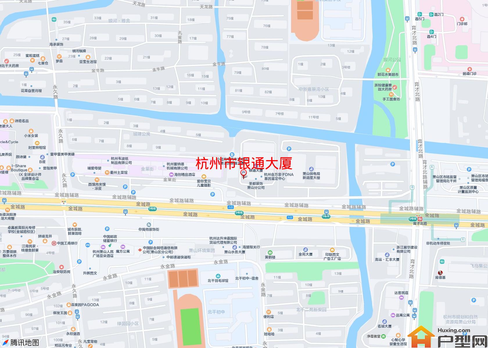 银通大厦小区 - 户型网