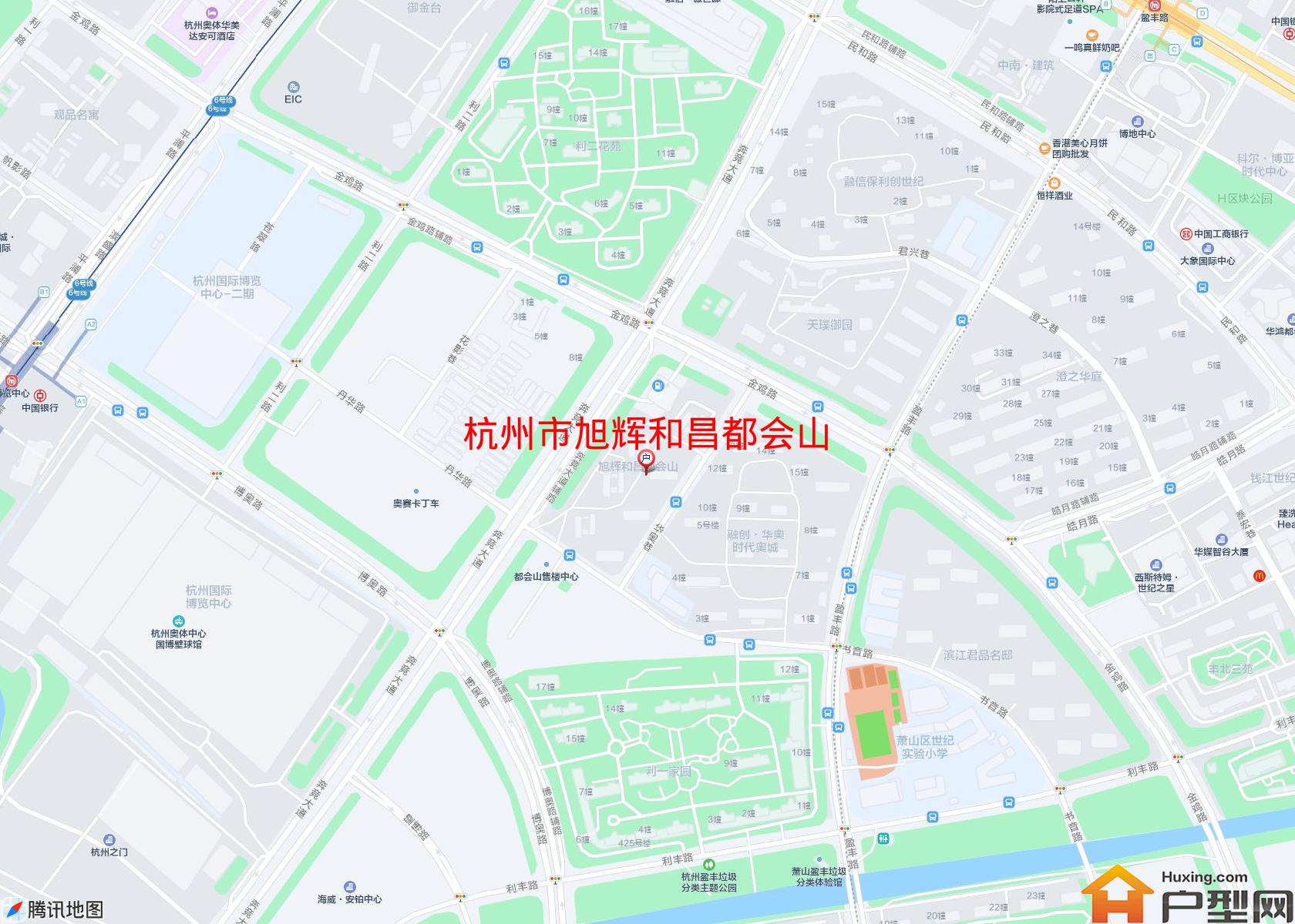 旭辉和昌都会山小区 - 户型网