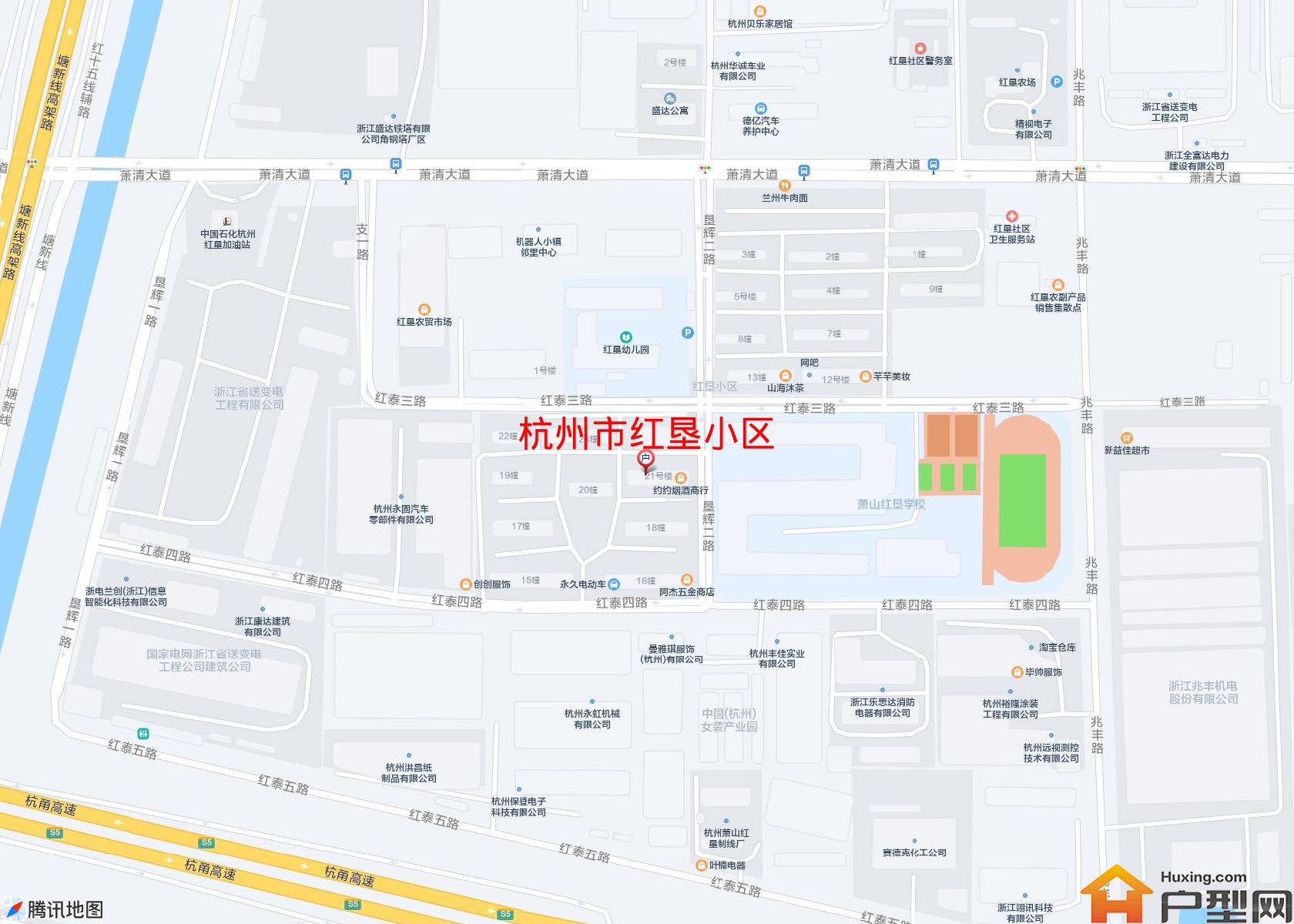 红垦小区小区 - 户型网