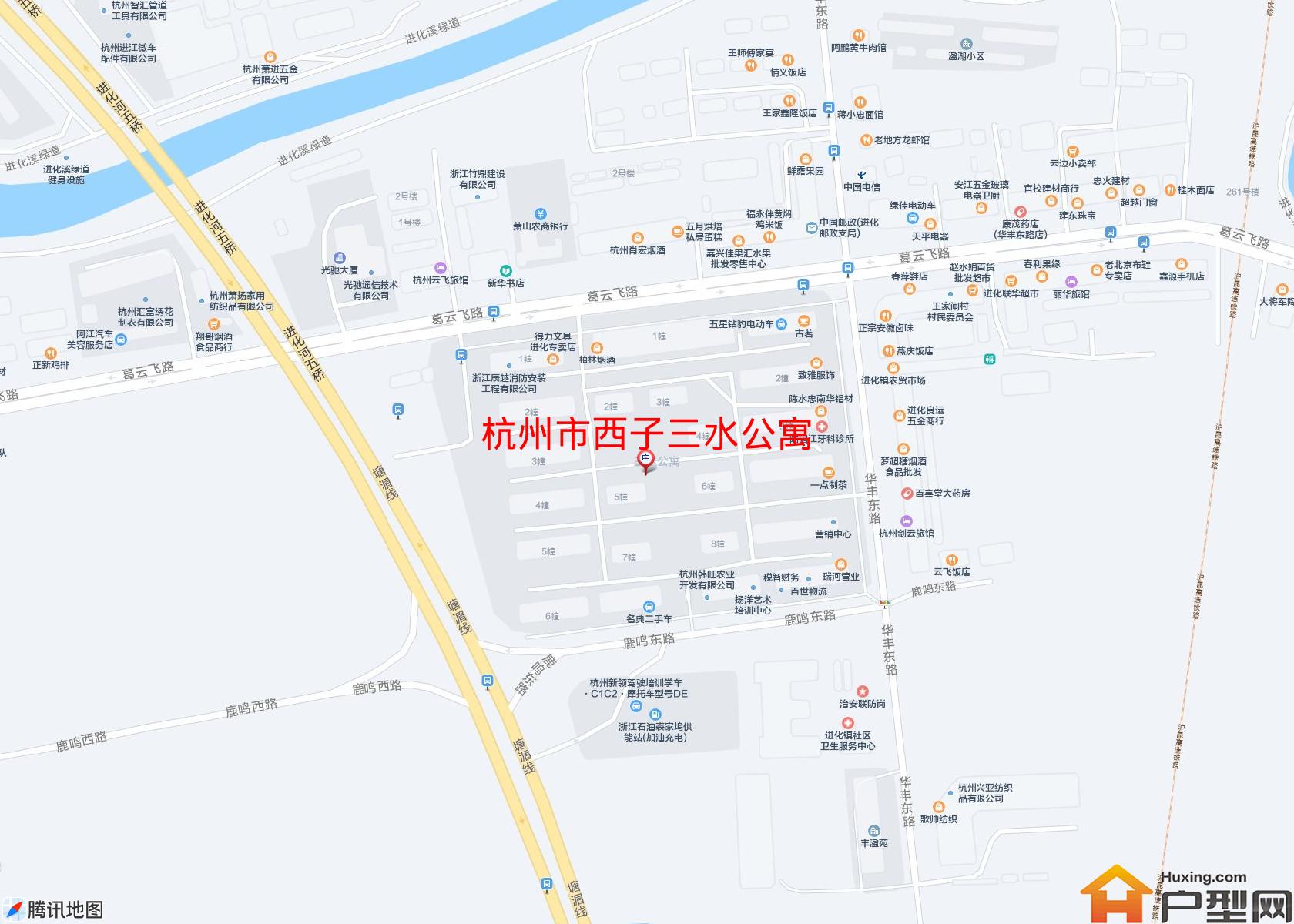 西子三水公寓小区 - 户型网