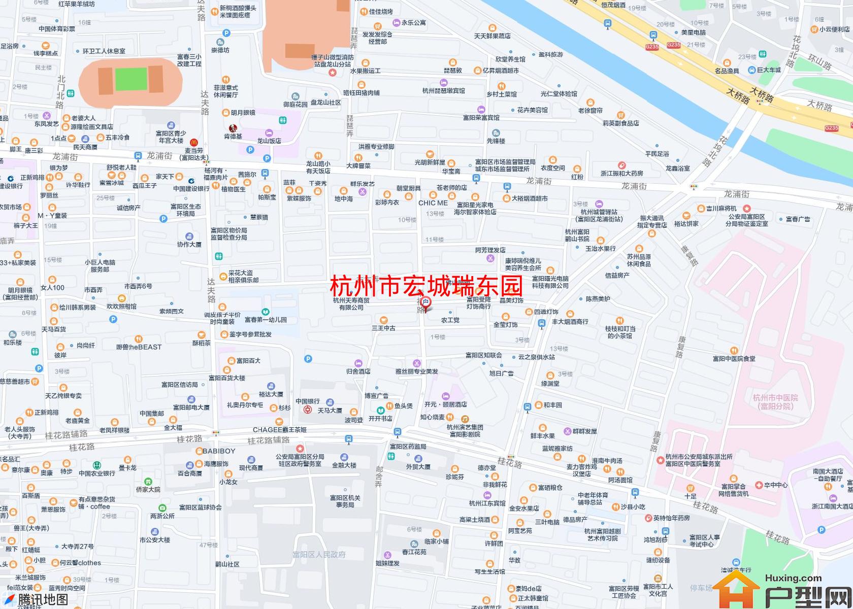 宏城瑞东园小区 - 户型网