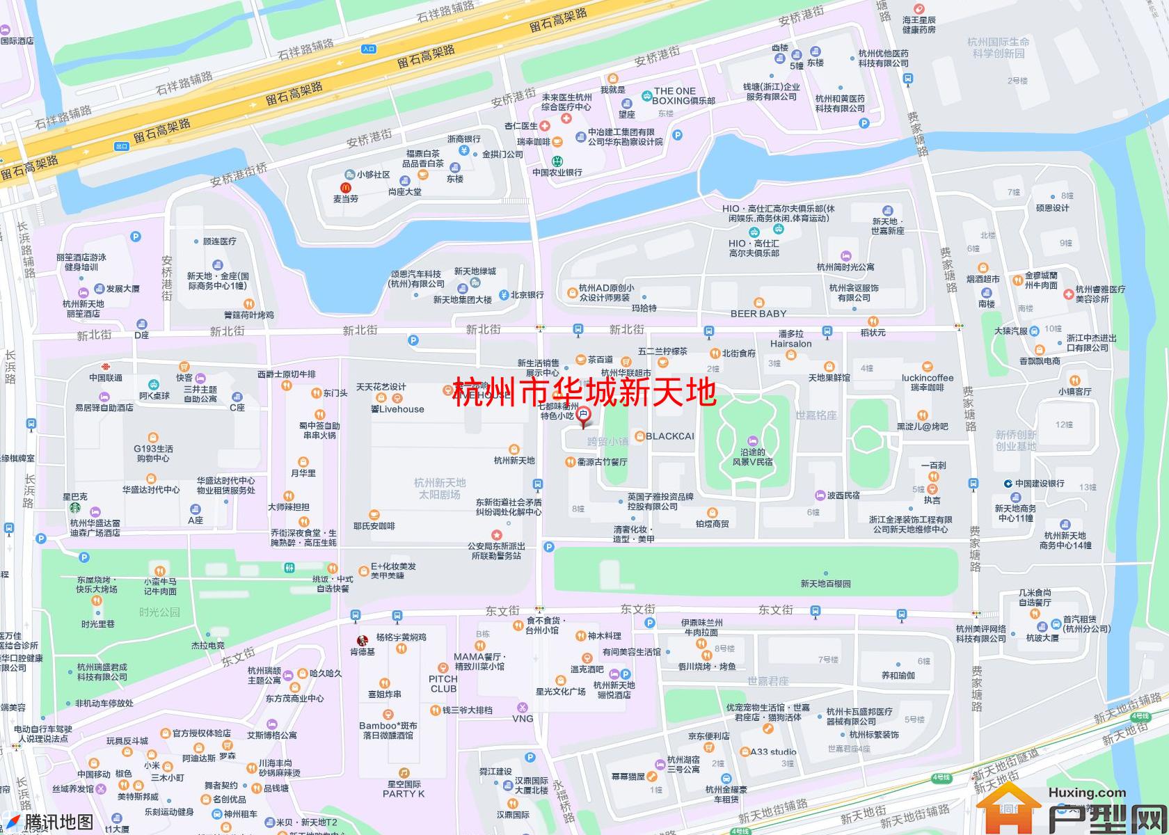 华城新天地小区 - 户型网
