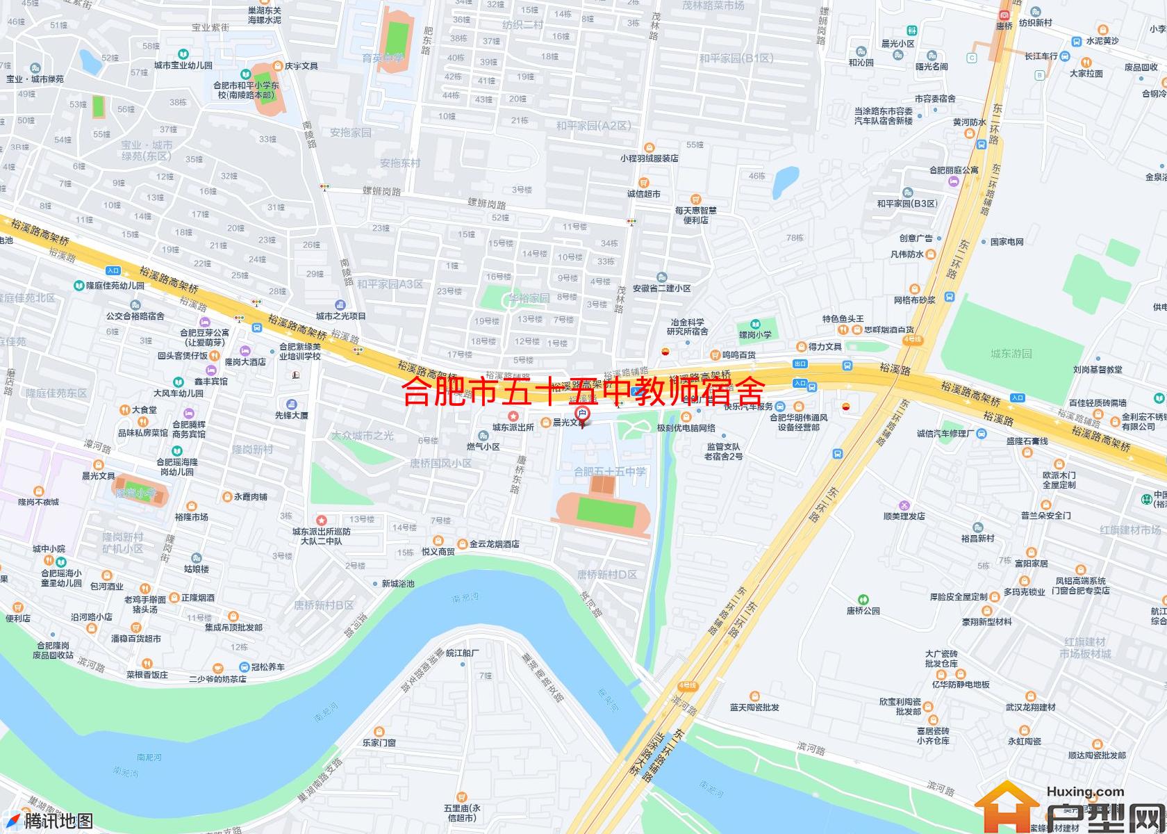 五十五中教师宿舍小区 - 户型网