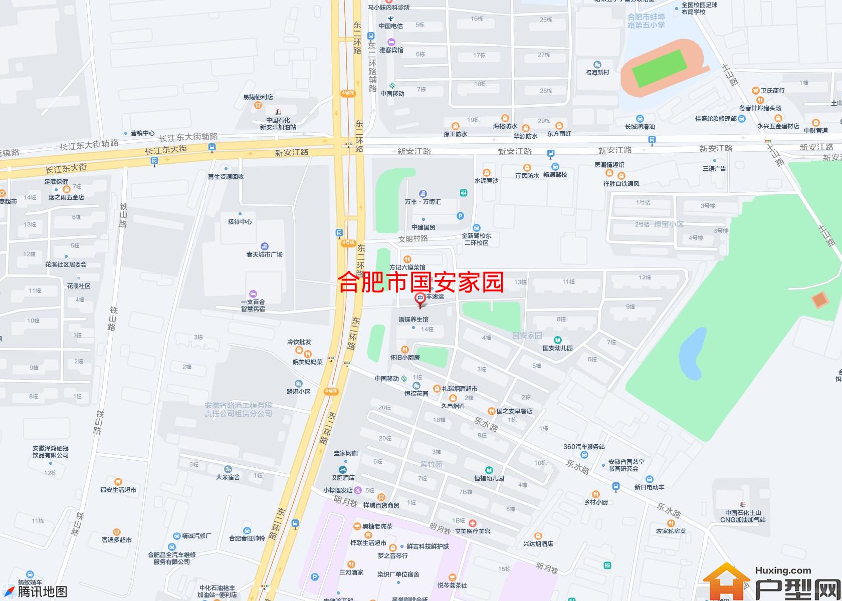 国安家园小区 - 户型网