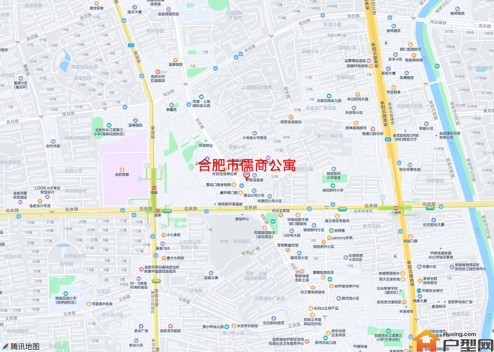 儒商公寓小区 - 户型网