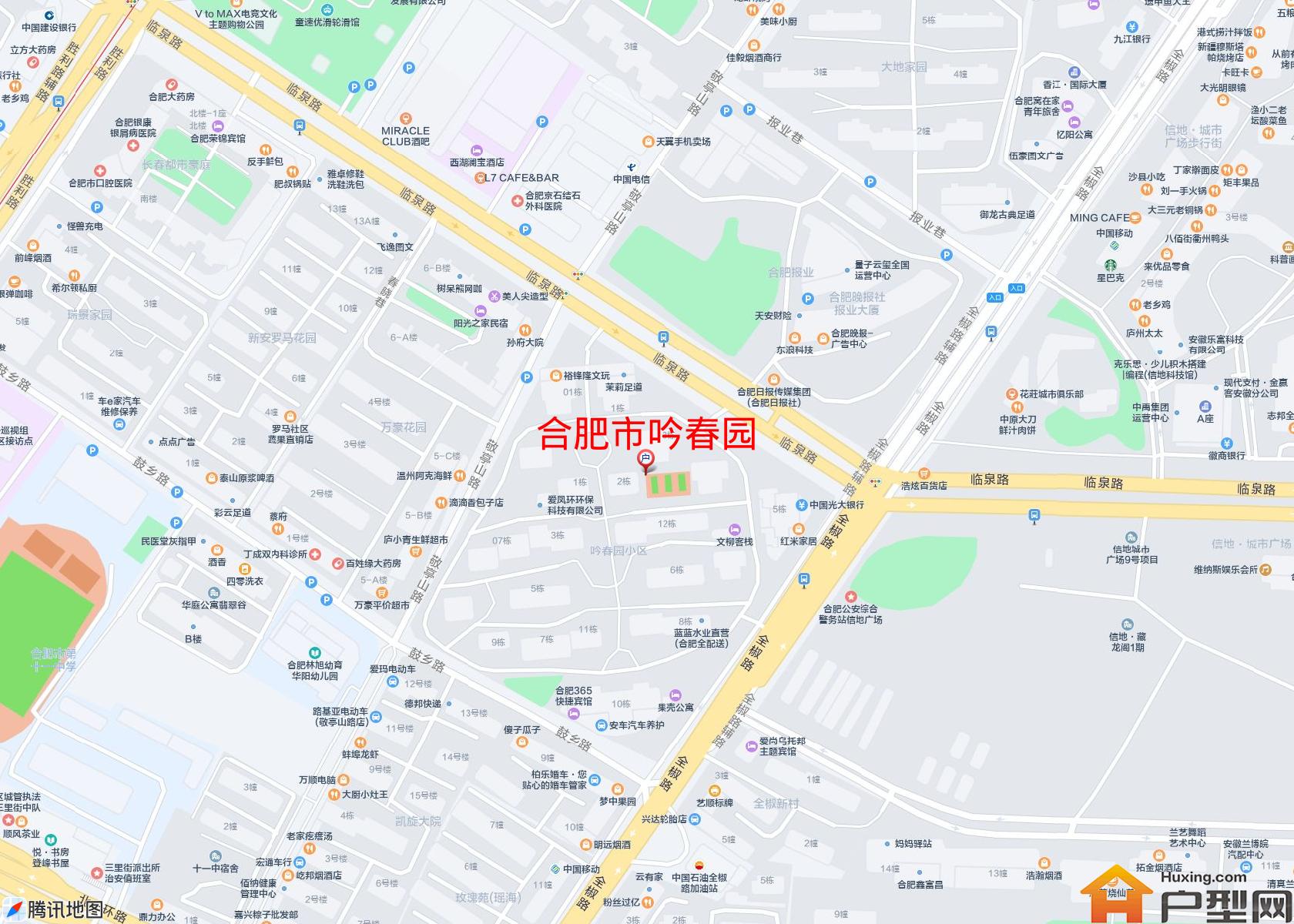 吟春园小区 - 户型网