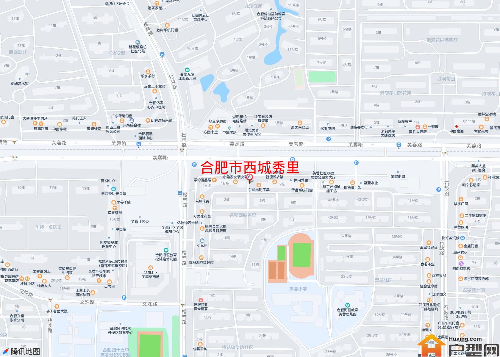 西城秀里小区 - 户型网 西城秀里小区 - 户型网