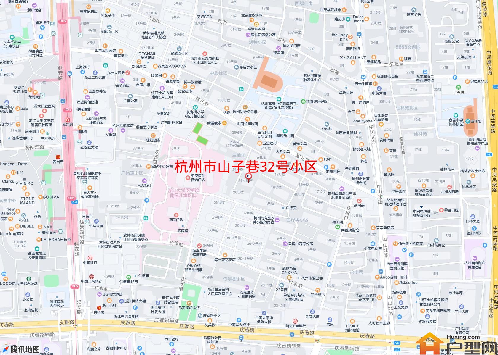 山子巷32号小区小区 - 户型网