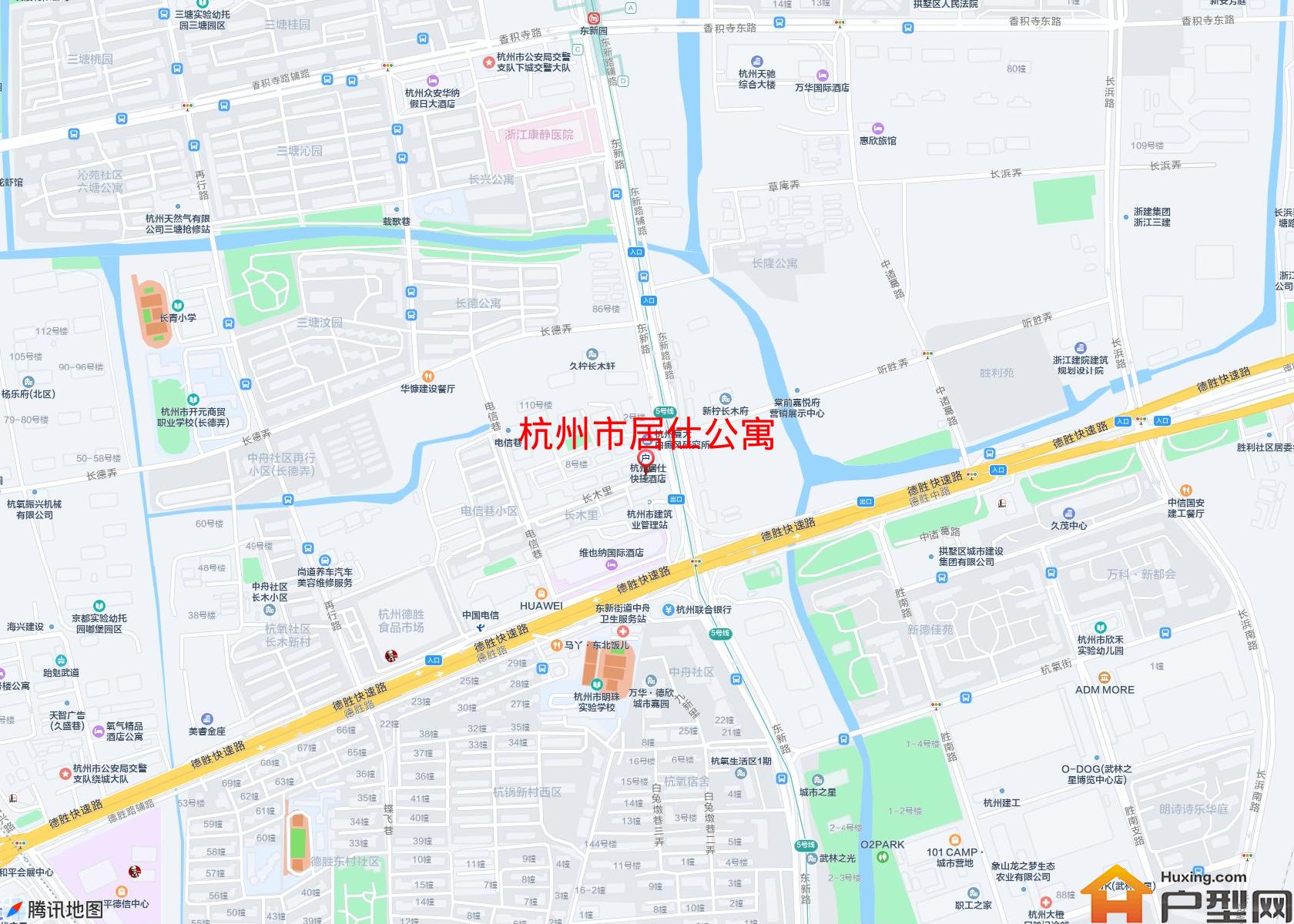 居仕公寓小区 - 户型网