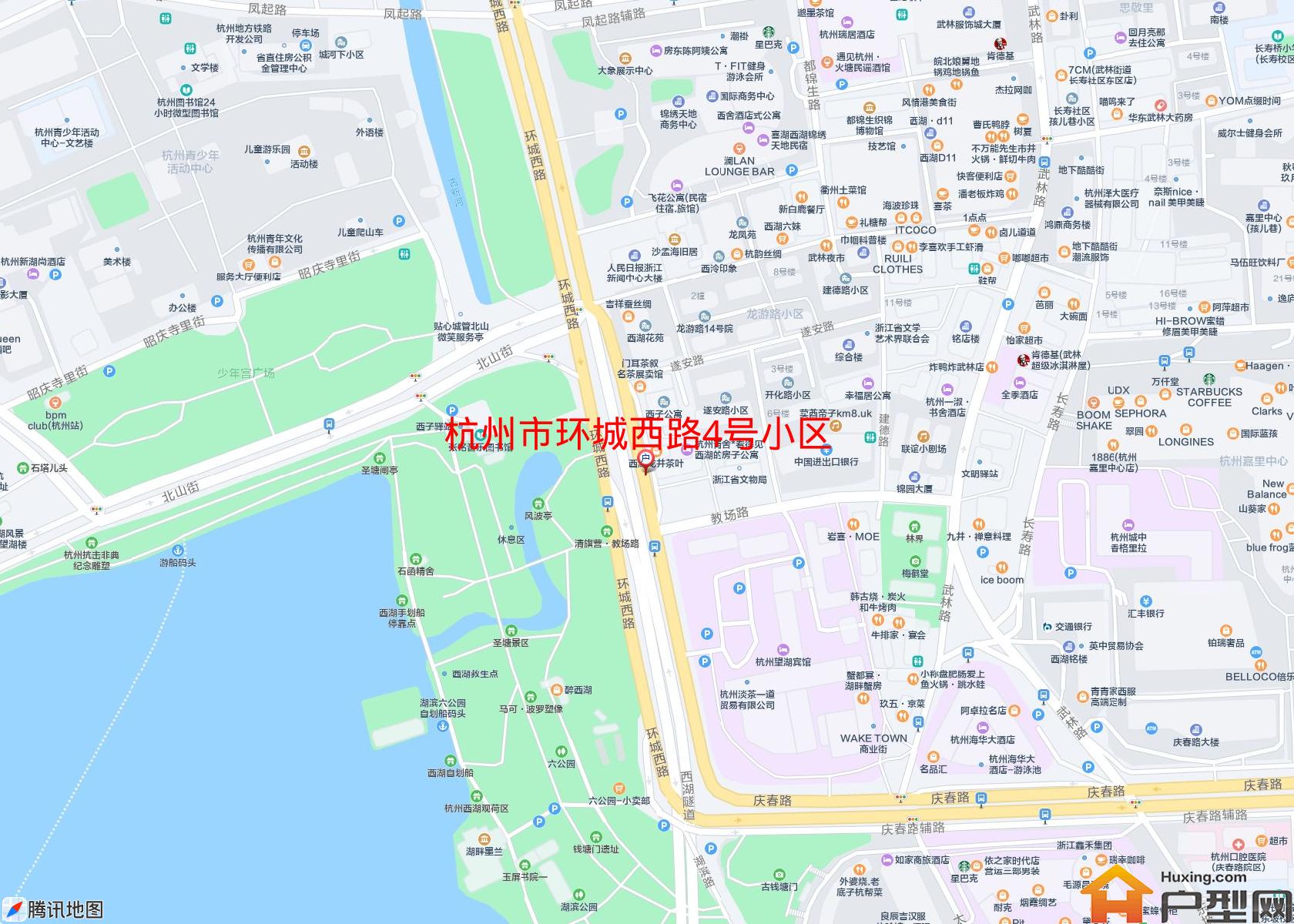 环城西路4号小区小区 - 户型网