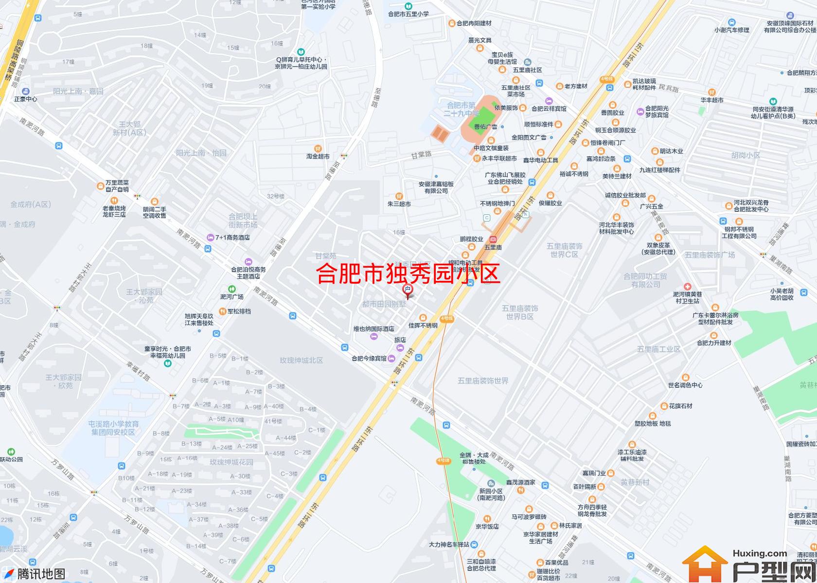 独秀园小区小区 - 户型网