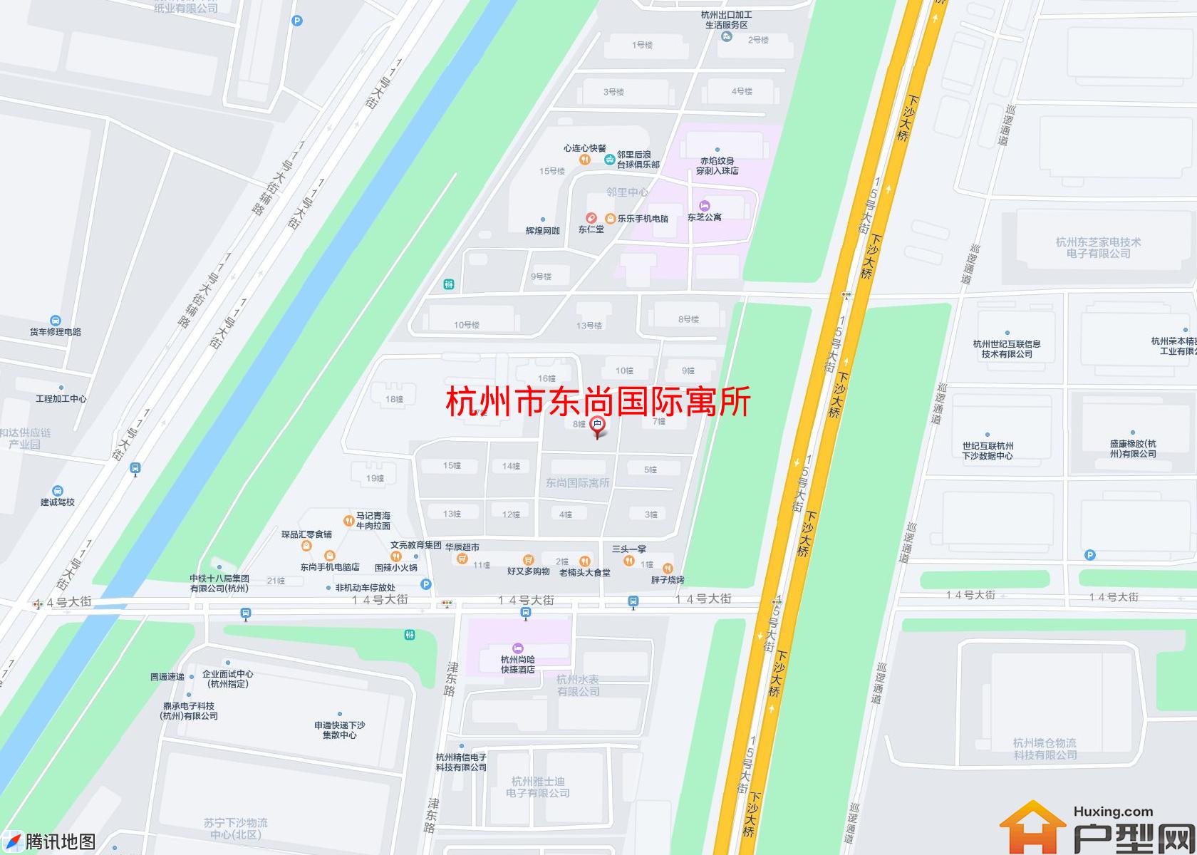 东尚国际寓所小区 - 户型网