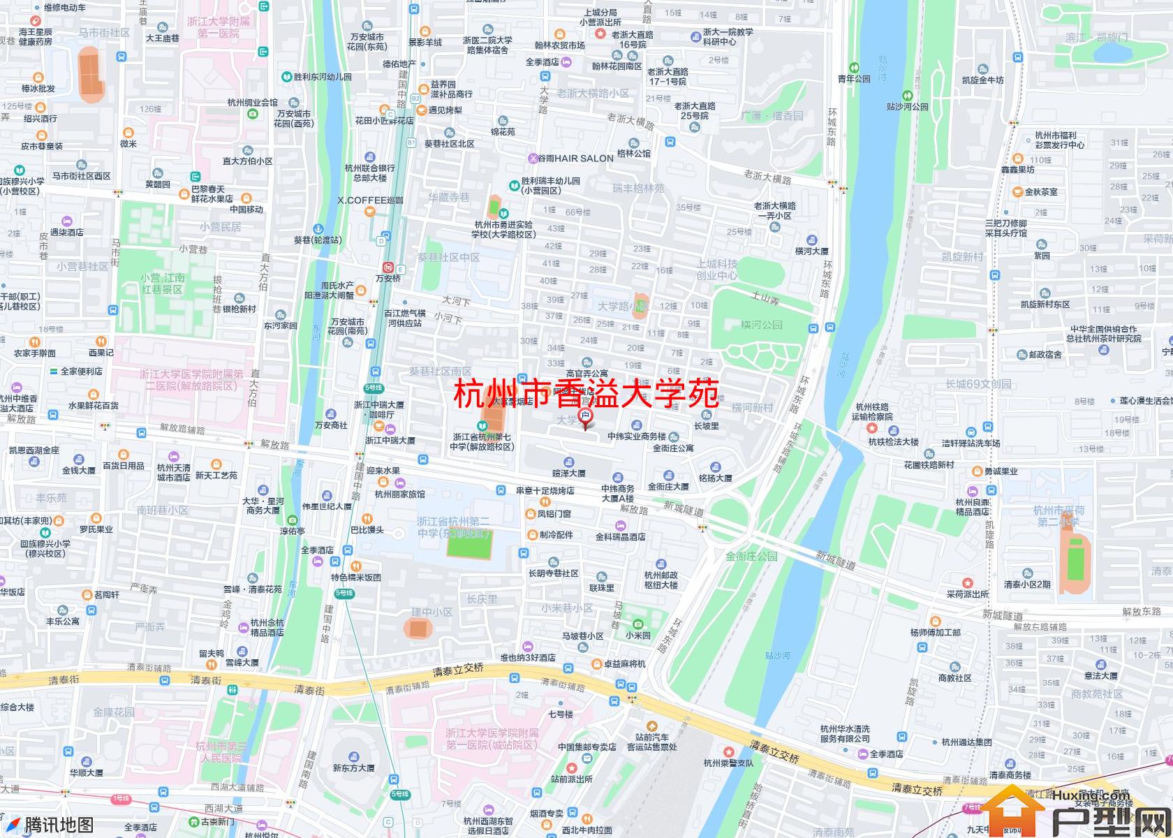 香溢大学苑小区 - 户型网