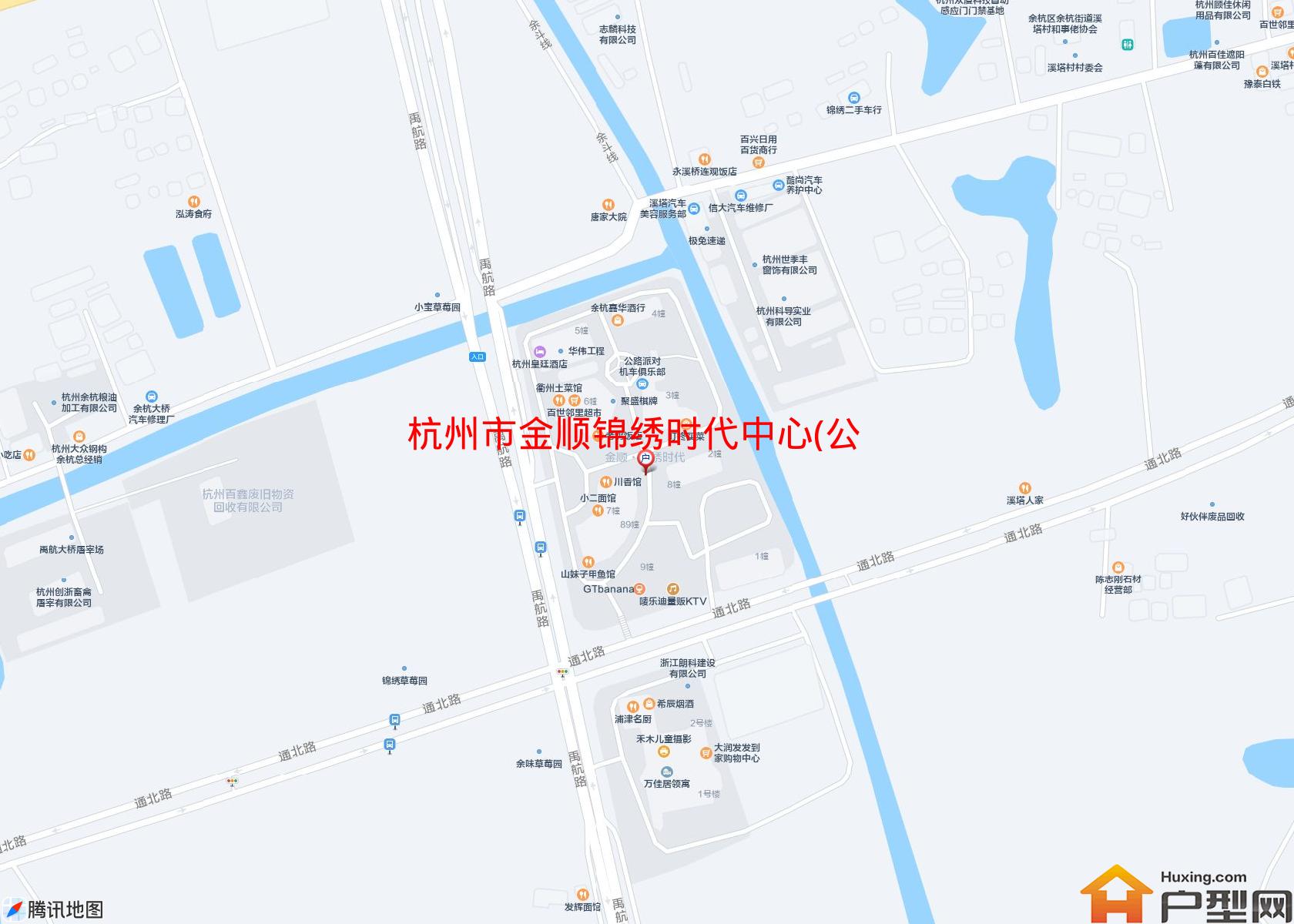 金顺锦绣时代中心(公寓)小区 - 户型网