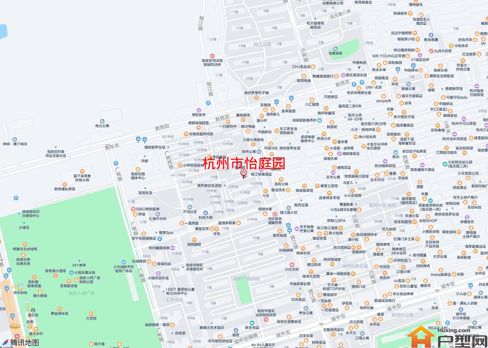怡庭园小区 - 户型网