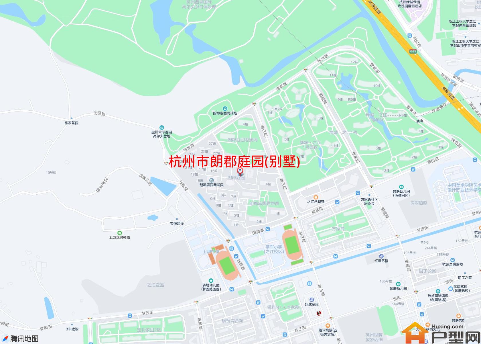 朗郡庭园(别墅)小区 - 户型网