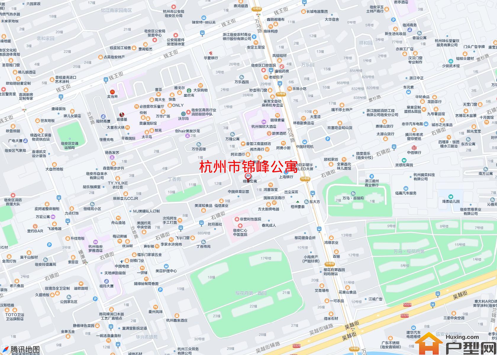 锦峰公寓小区 - 户型网