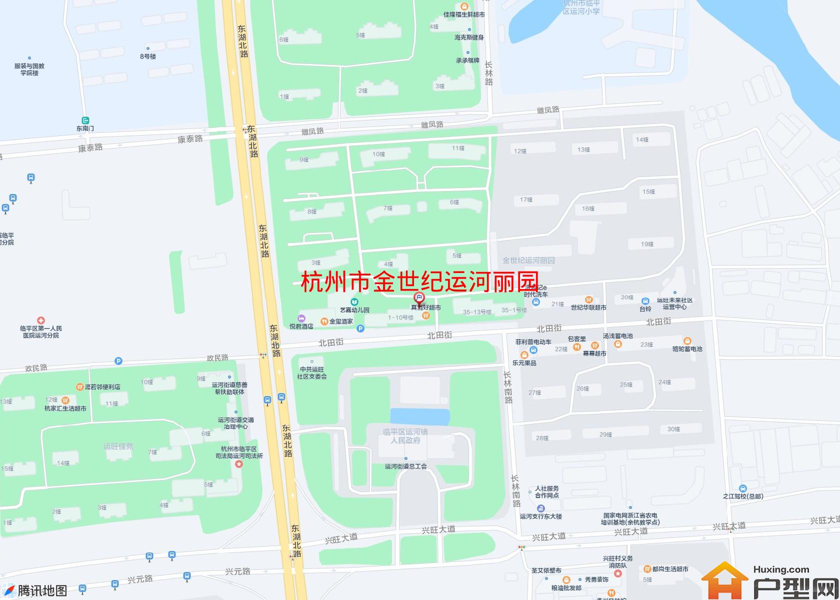 金世纪运河丽园小区 - 户型网