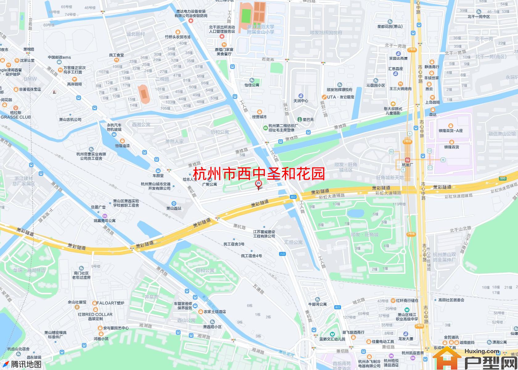 西中圣和花园小区 - 户型网