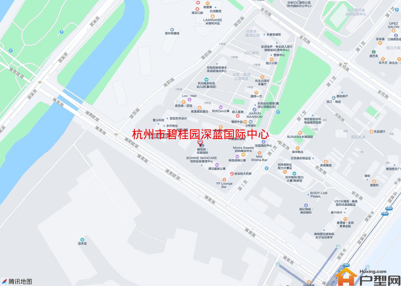 碧桂园深蓝国际中心小区 - 户型网