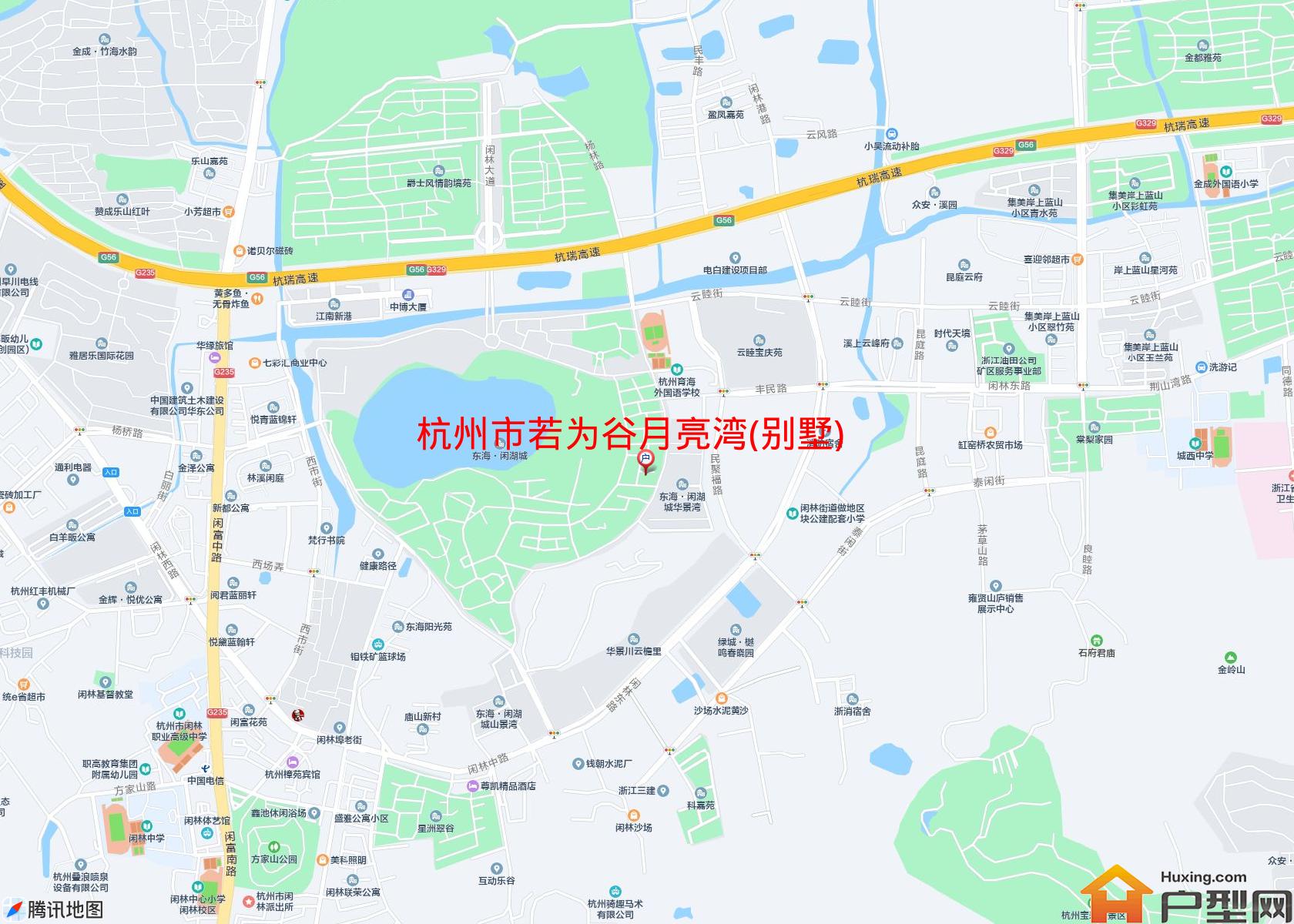 若为谷月亮湾(别墅)小区 - 户型网