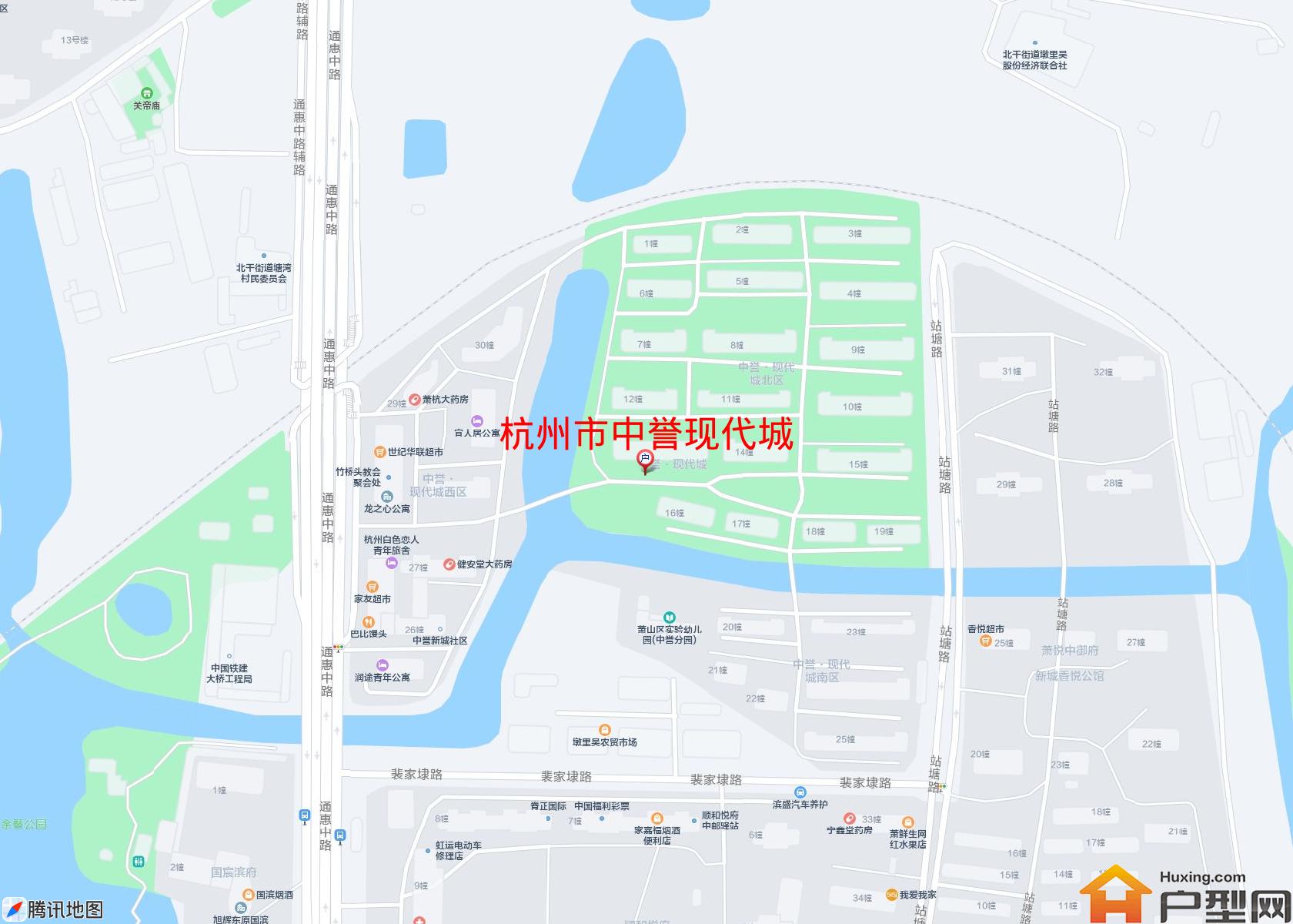 中誉现代城小区 - 户型网