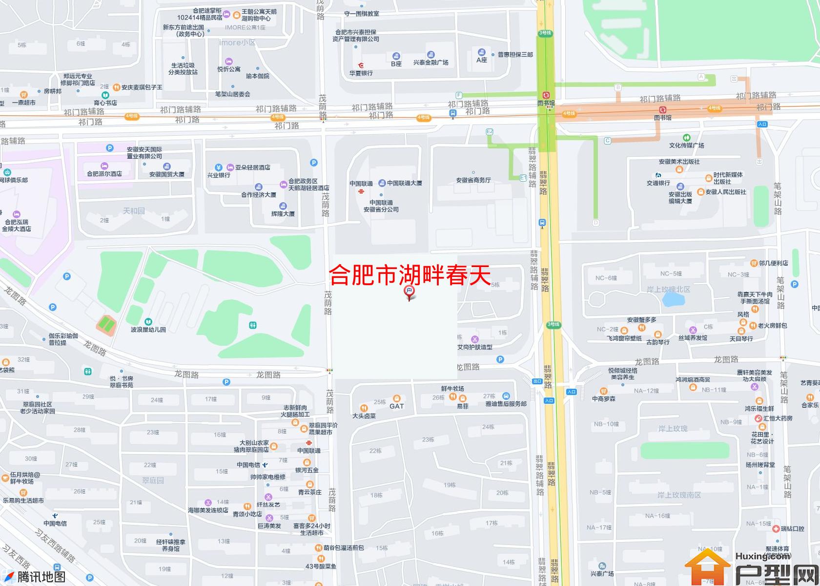 湖畔春天小区 - 户型网