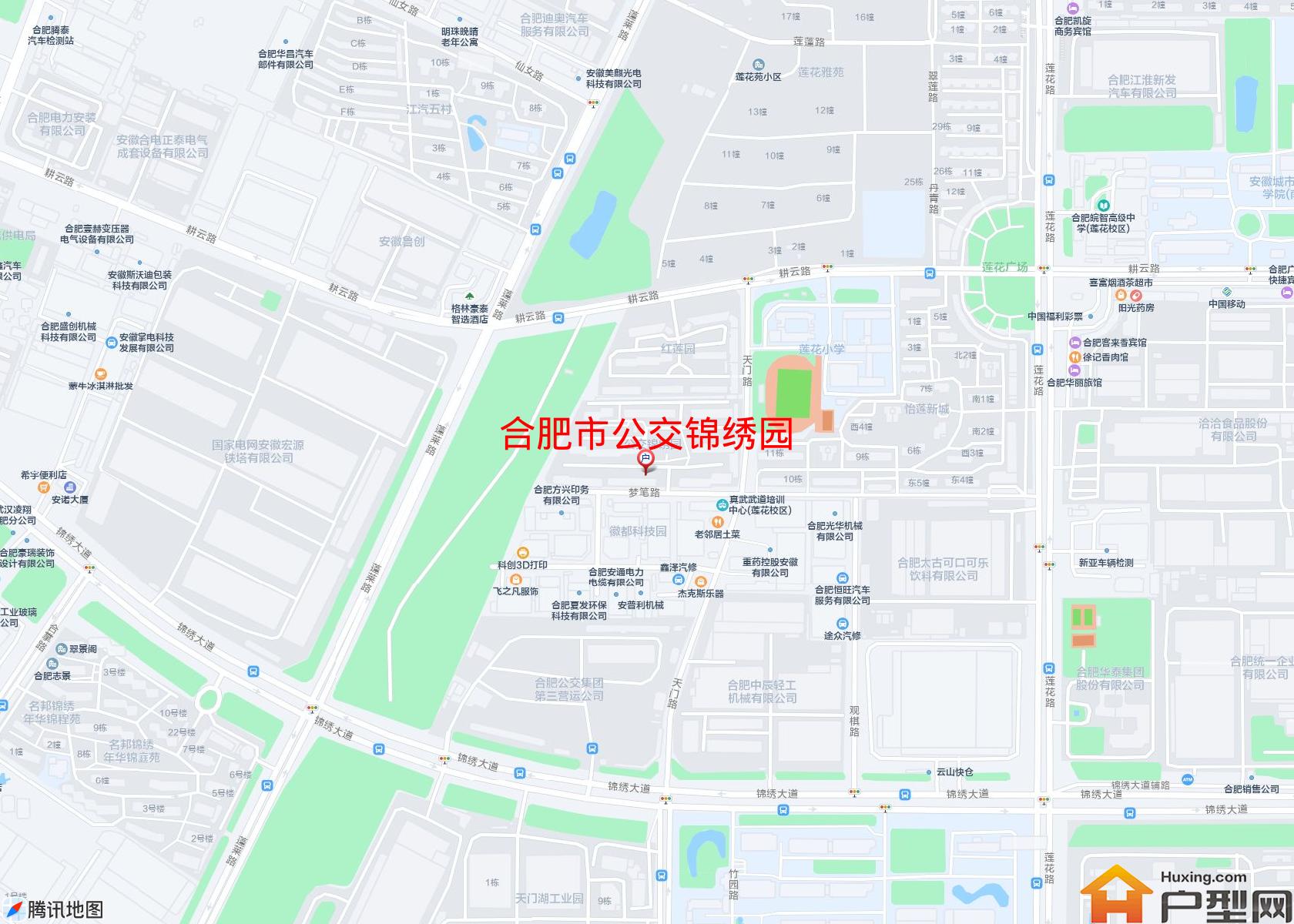 公交锦绣园小区 - 户型网