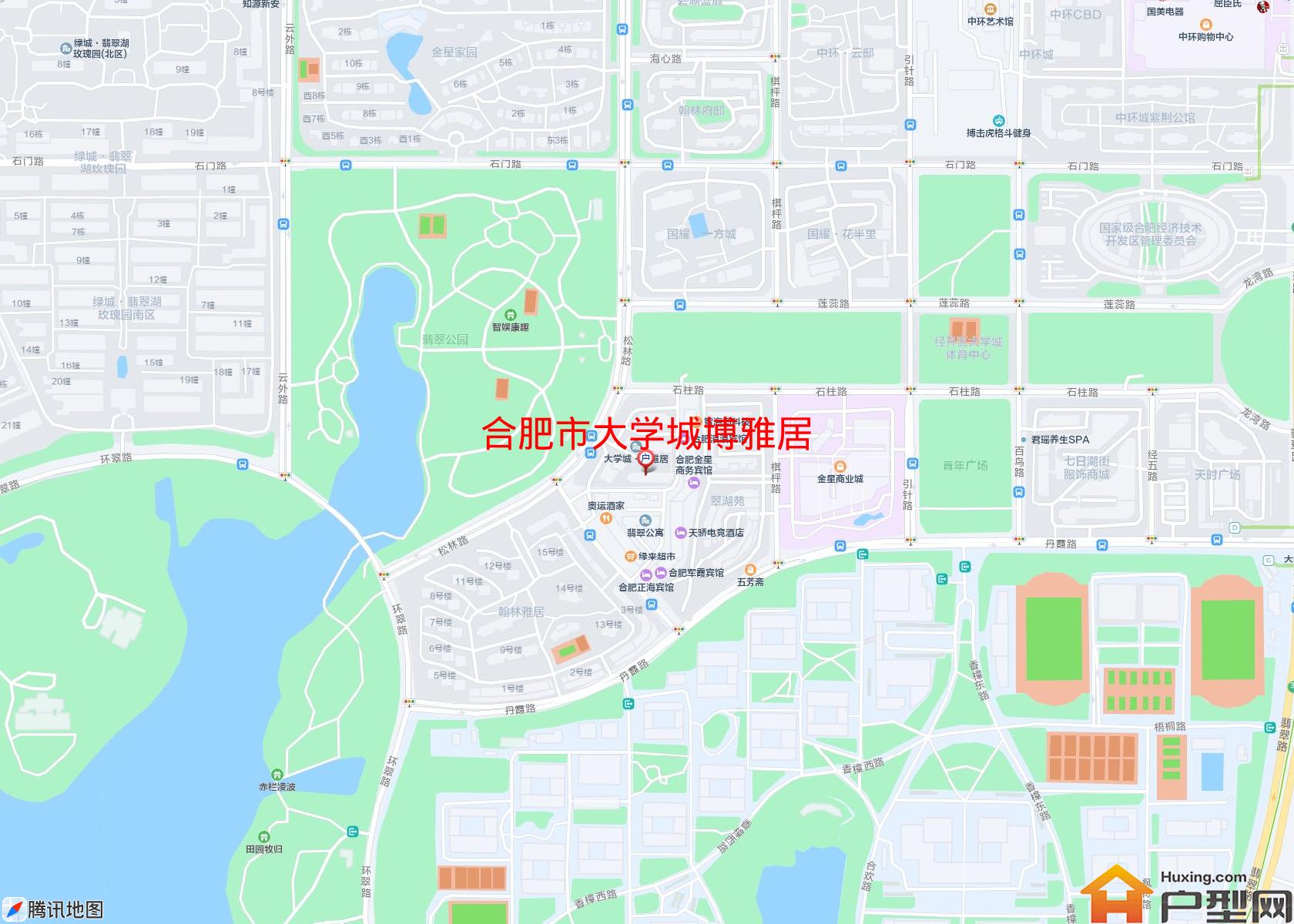 大学城博雅居小区 - 户型网