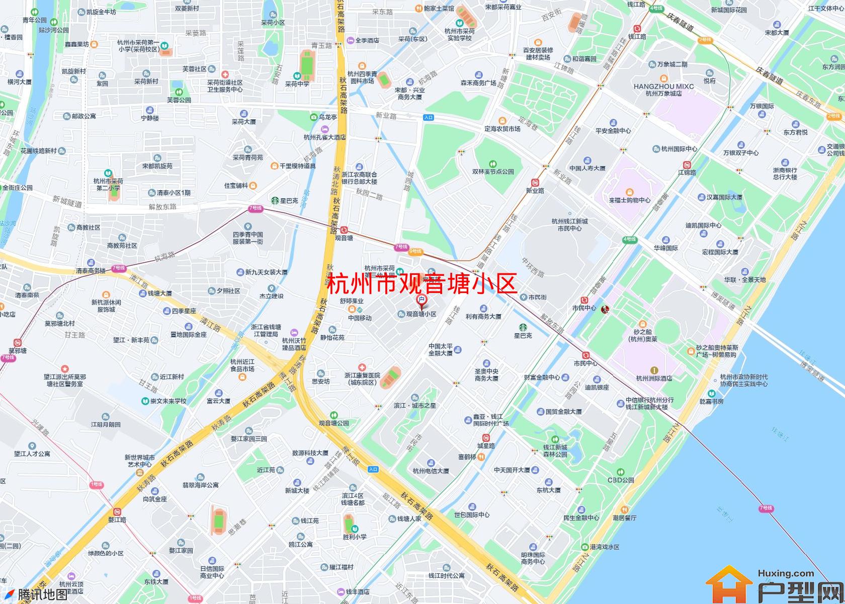 观音塘小区小区 - 户型网