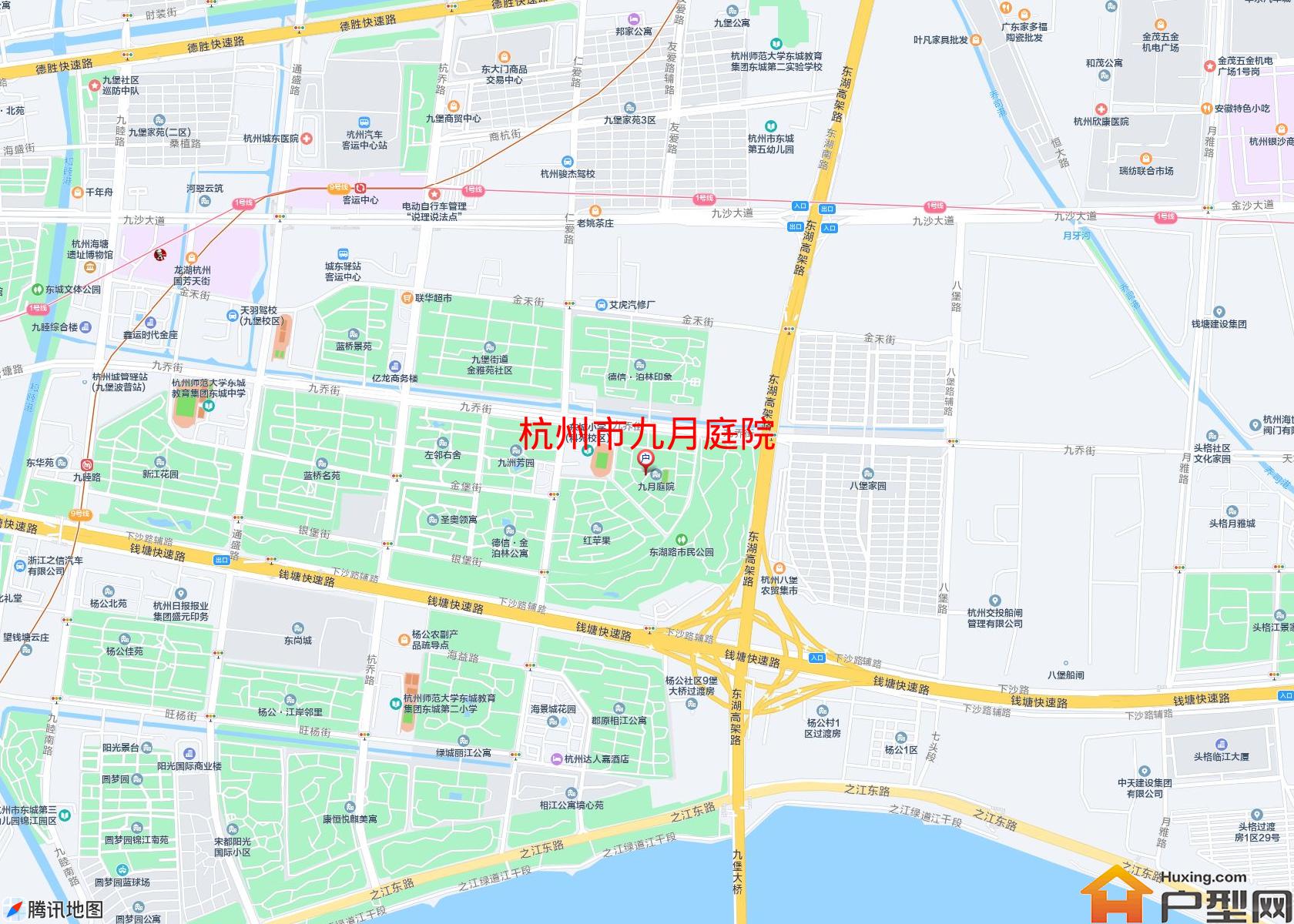 九月庭院小区 - 户型网