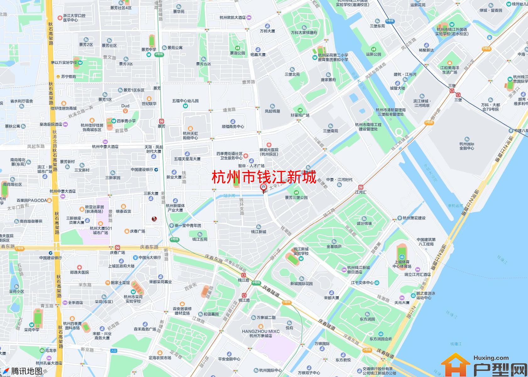 钱江新城小区 - 户型网