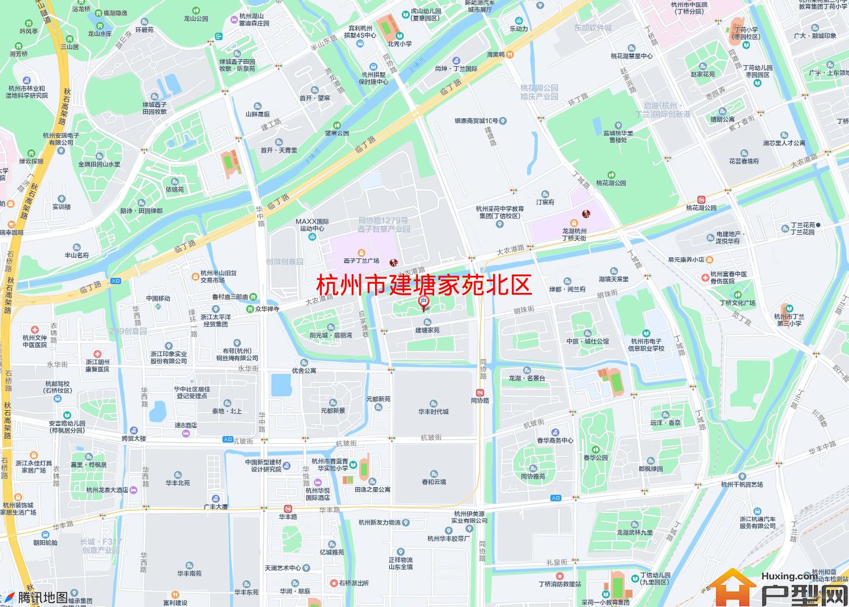 建塘家苑北区小区 - 户型网