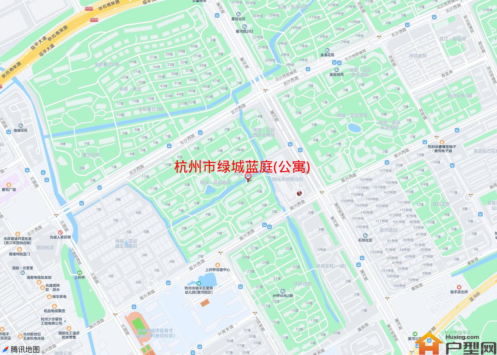 绿城蓝庭(公寓)小区 - 户型网